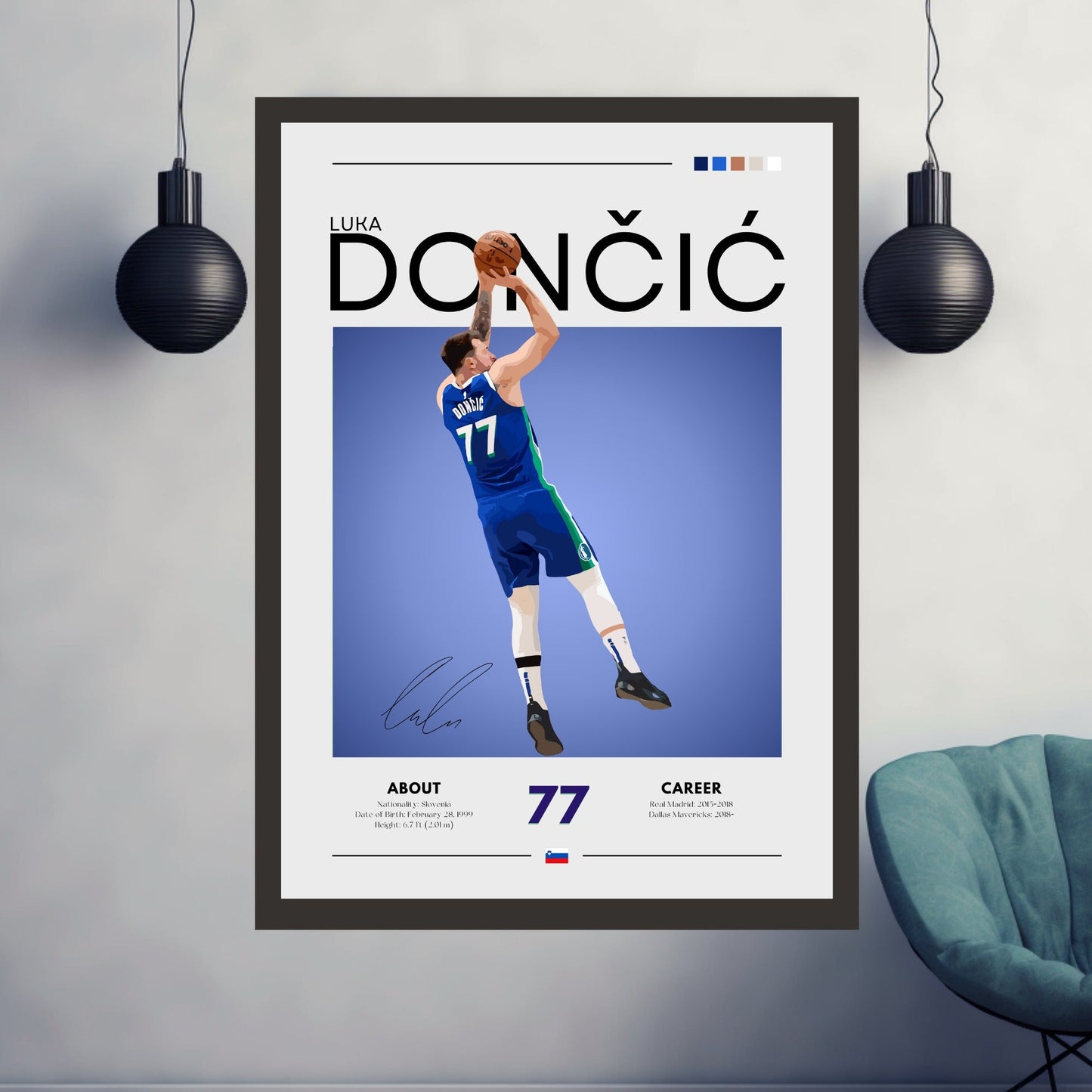 Luka Doncic Poster