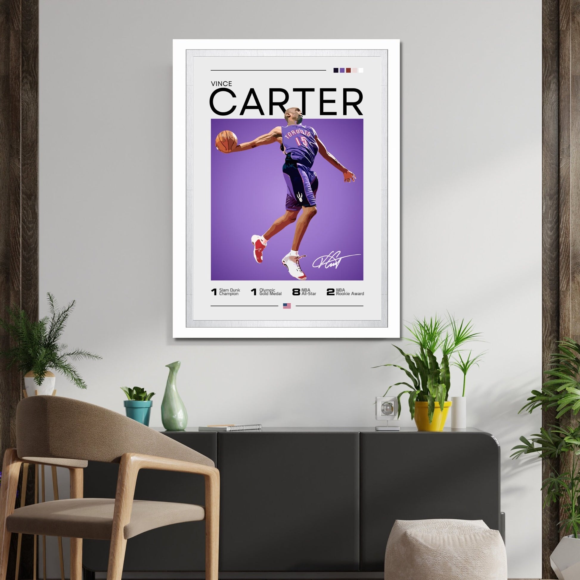 Vince Carter Poster