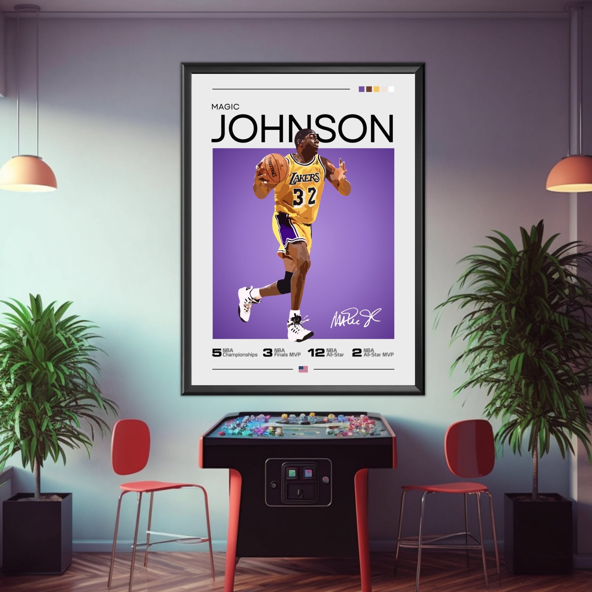 Magic Johnson poster