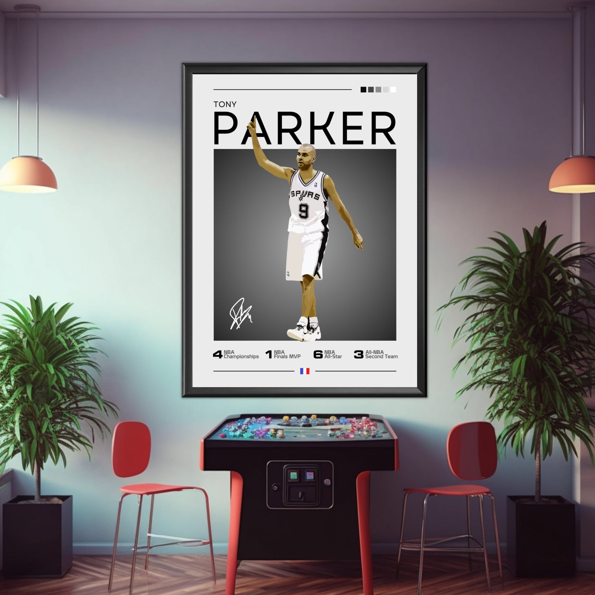 Tony Parker Poster