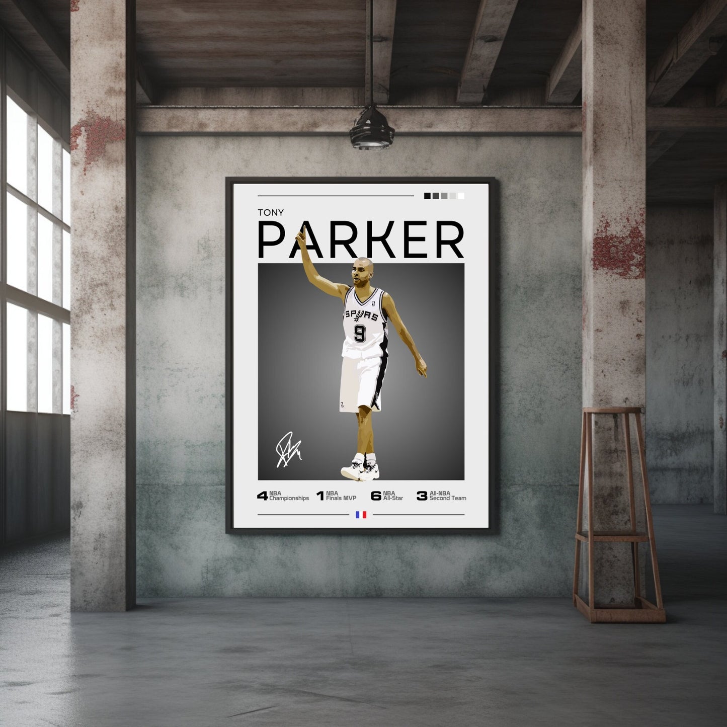 Tony Parker Poster