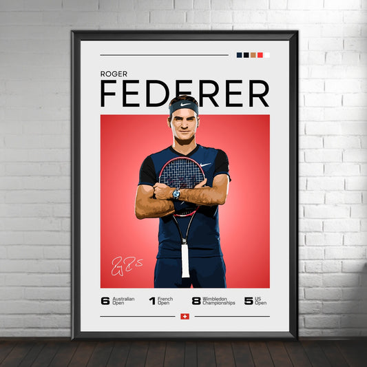 Roger Federer Print