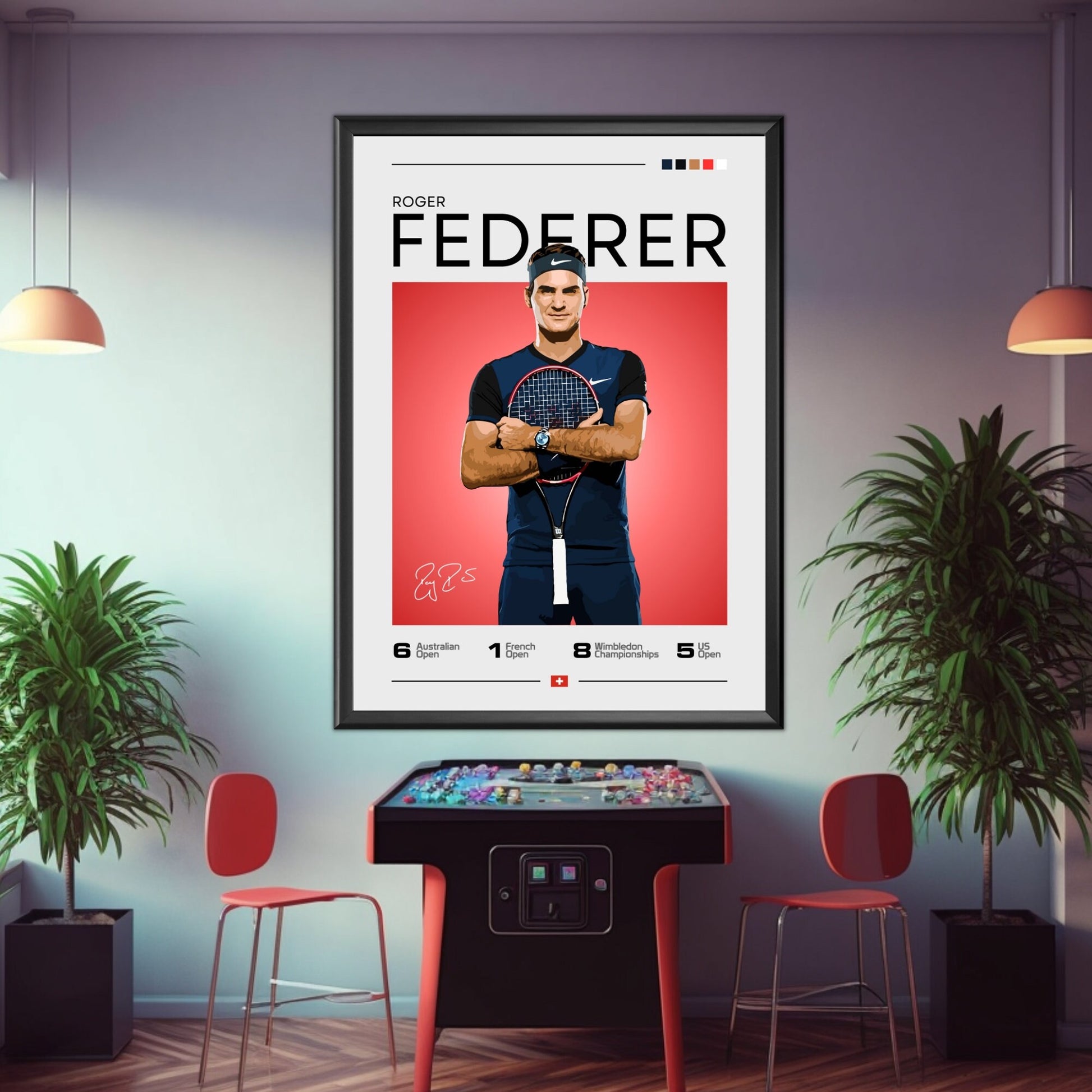 Roger Federer Print