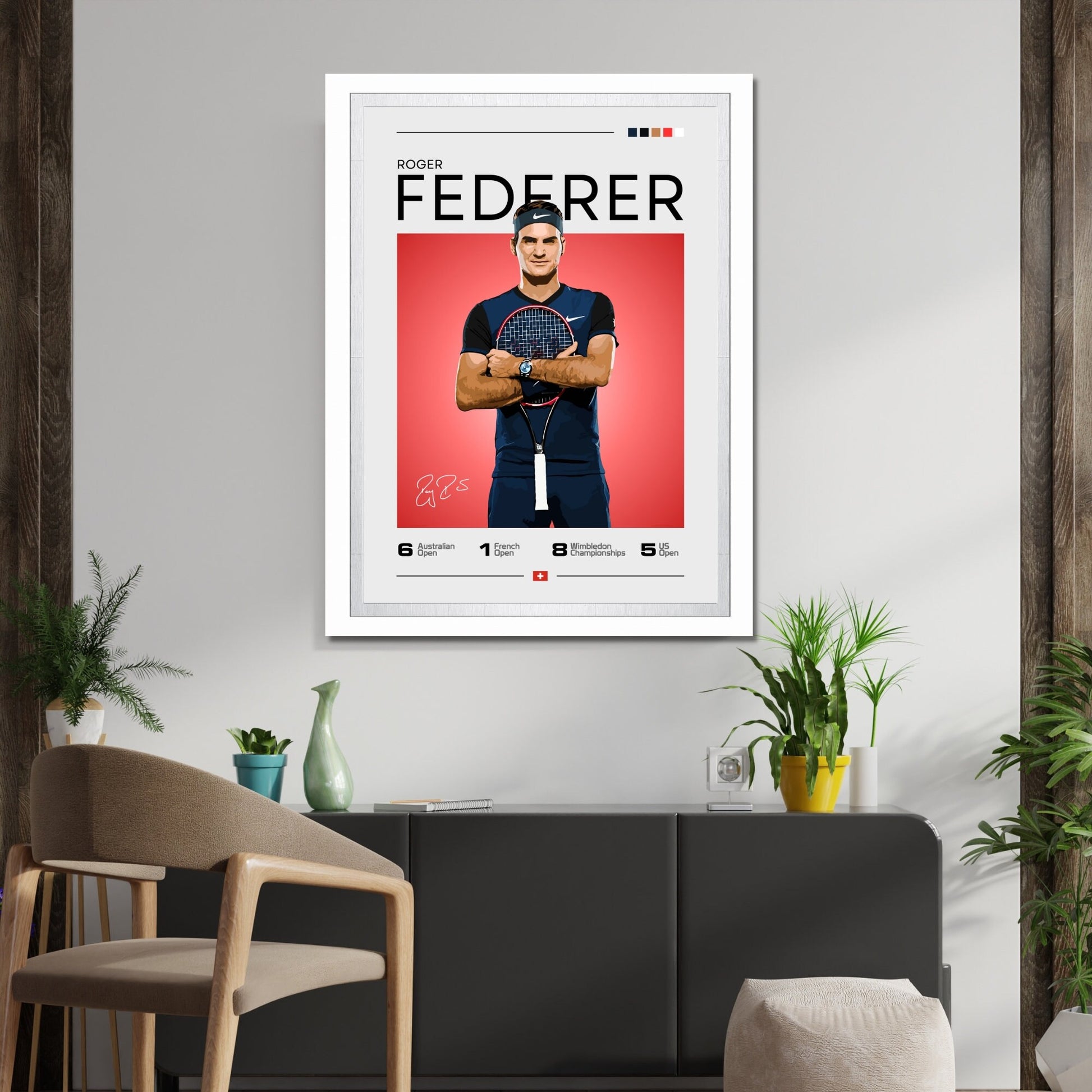 Roger Federer Print