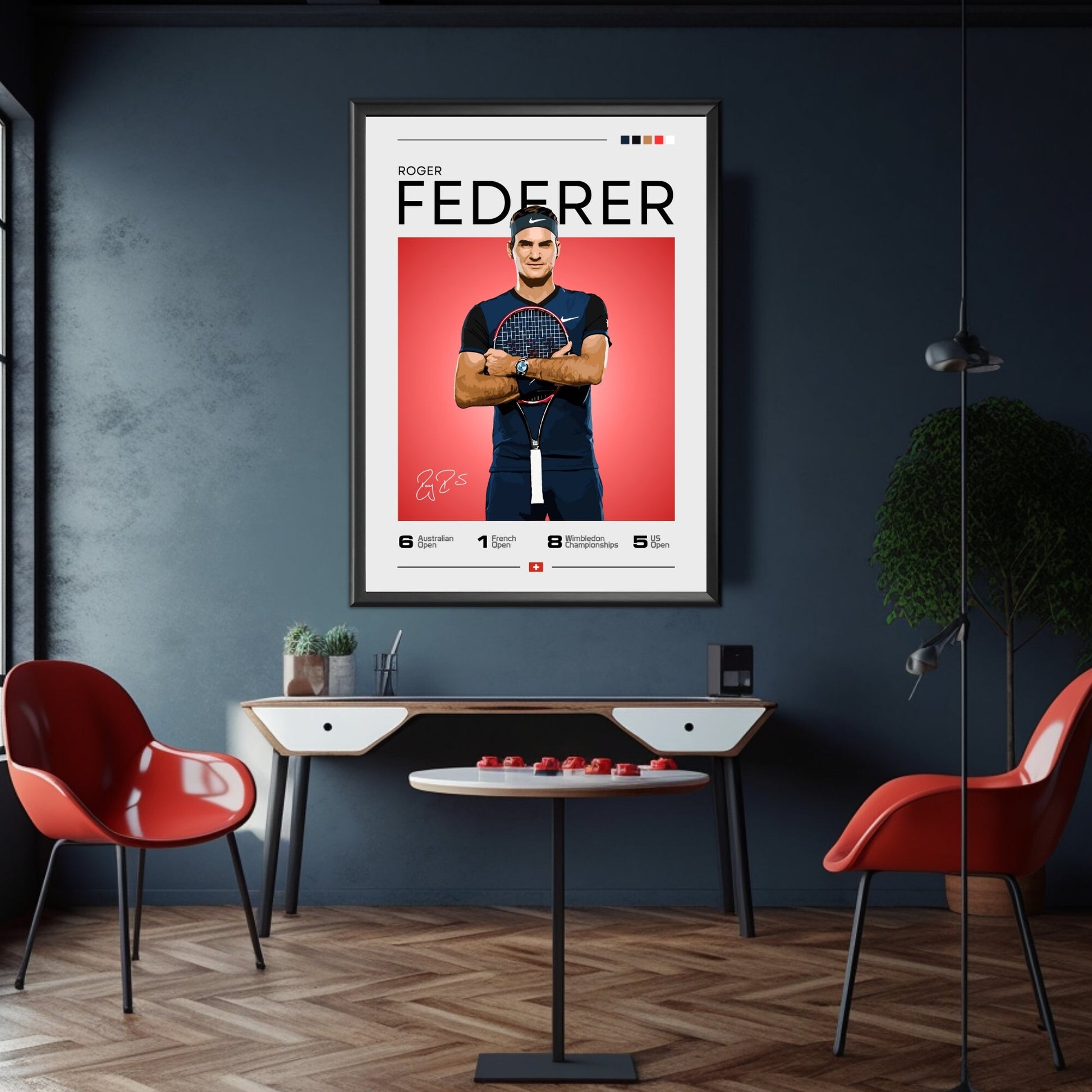 Roger Federer Print