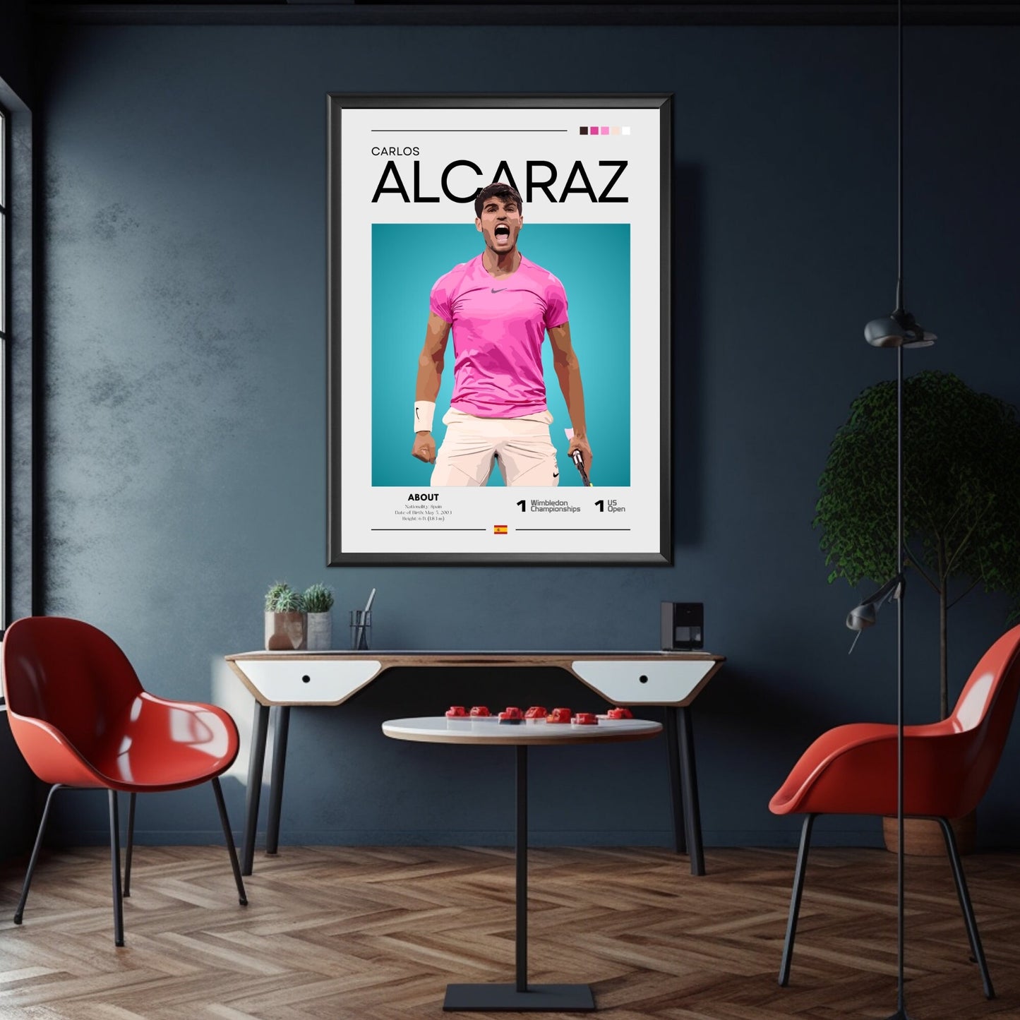 CarlosCarlos Alcaraz poster Alcaraz poster