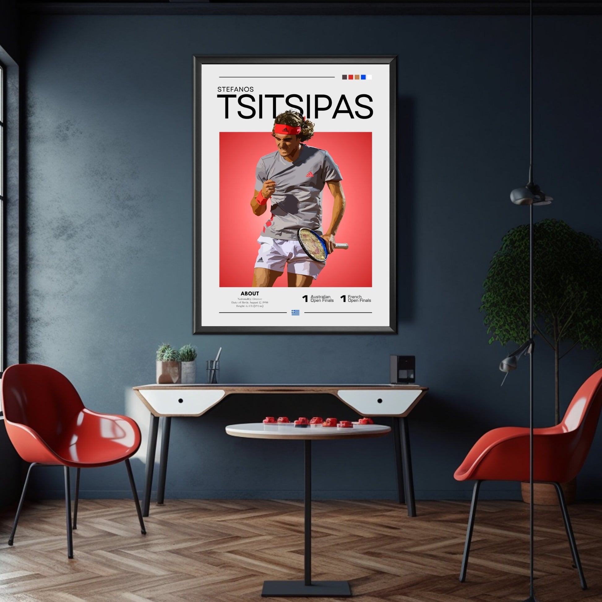 Stefanos Tsitsipas poster