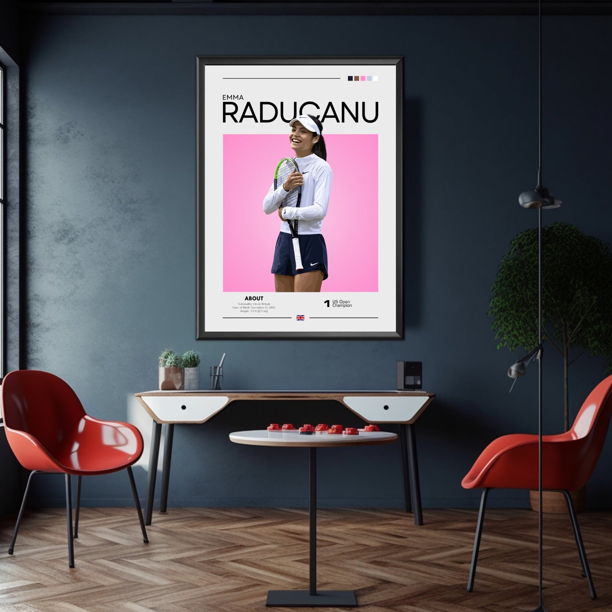 Emma Raducanu poster