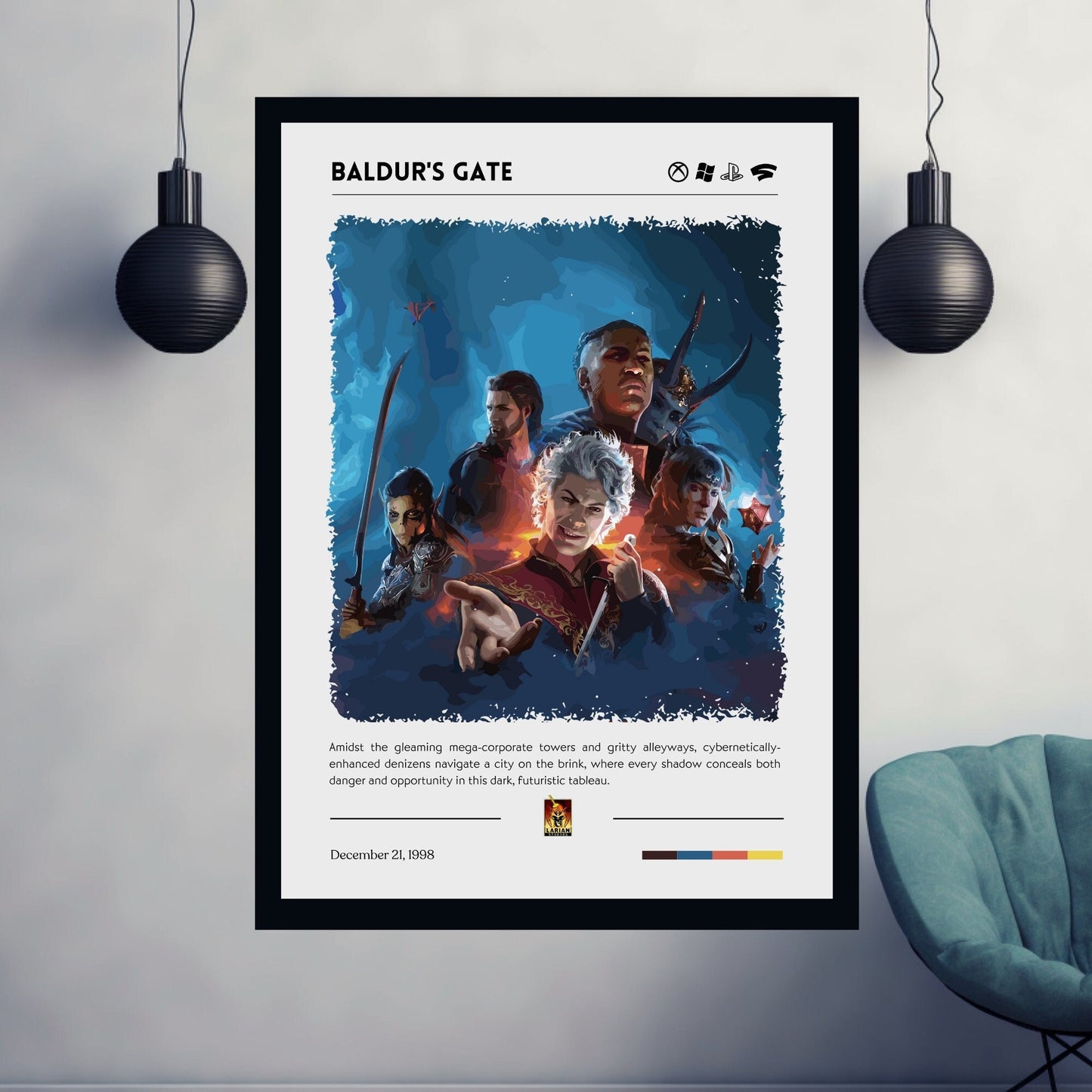 Baldurs Gate Poster