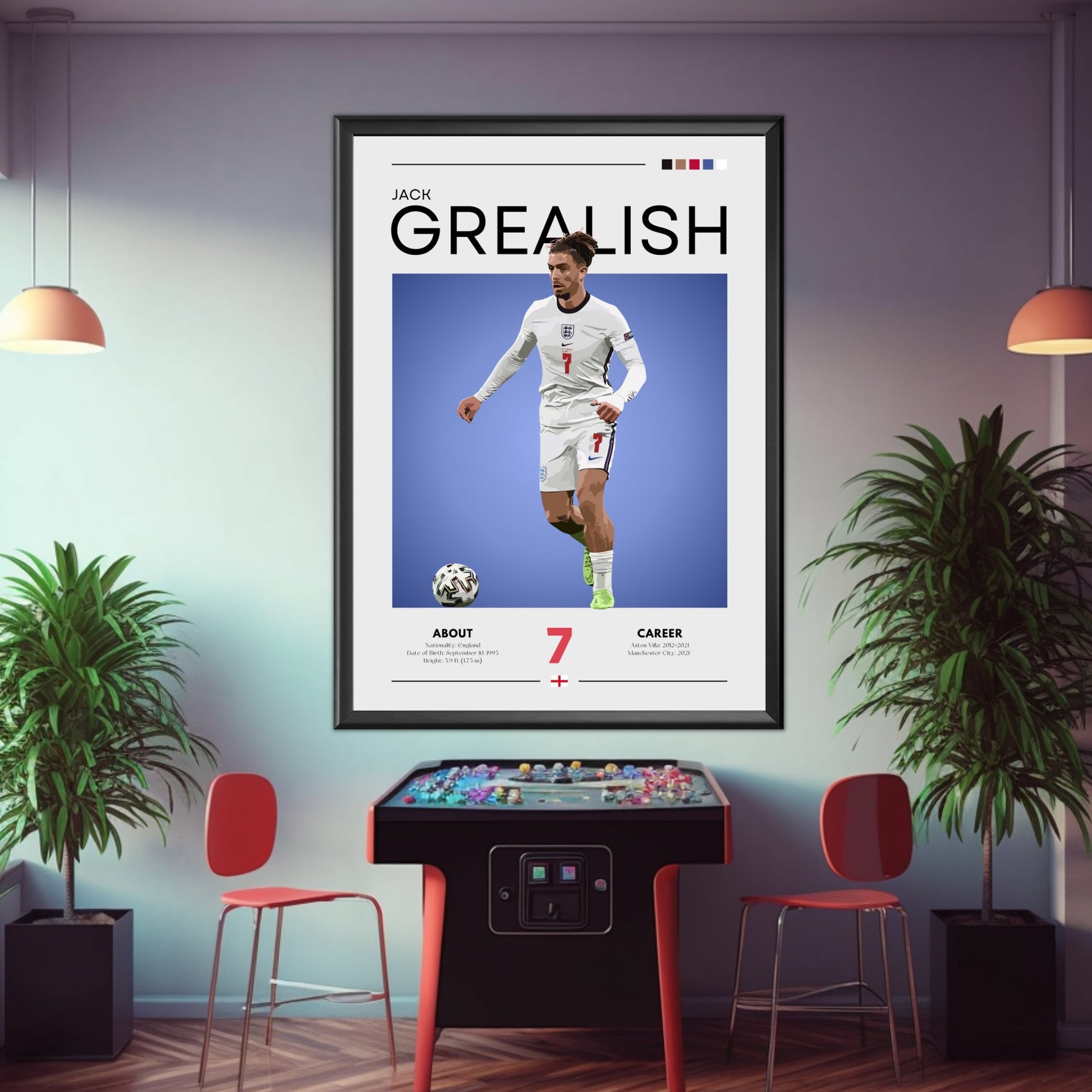 Jack Grealish poster