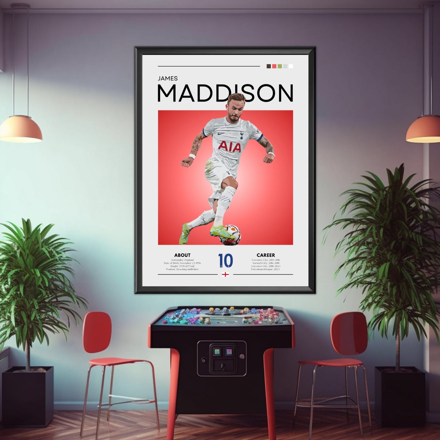 James Maddison Poster