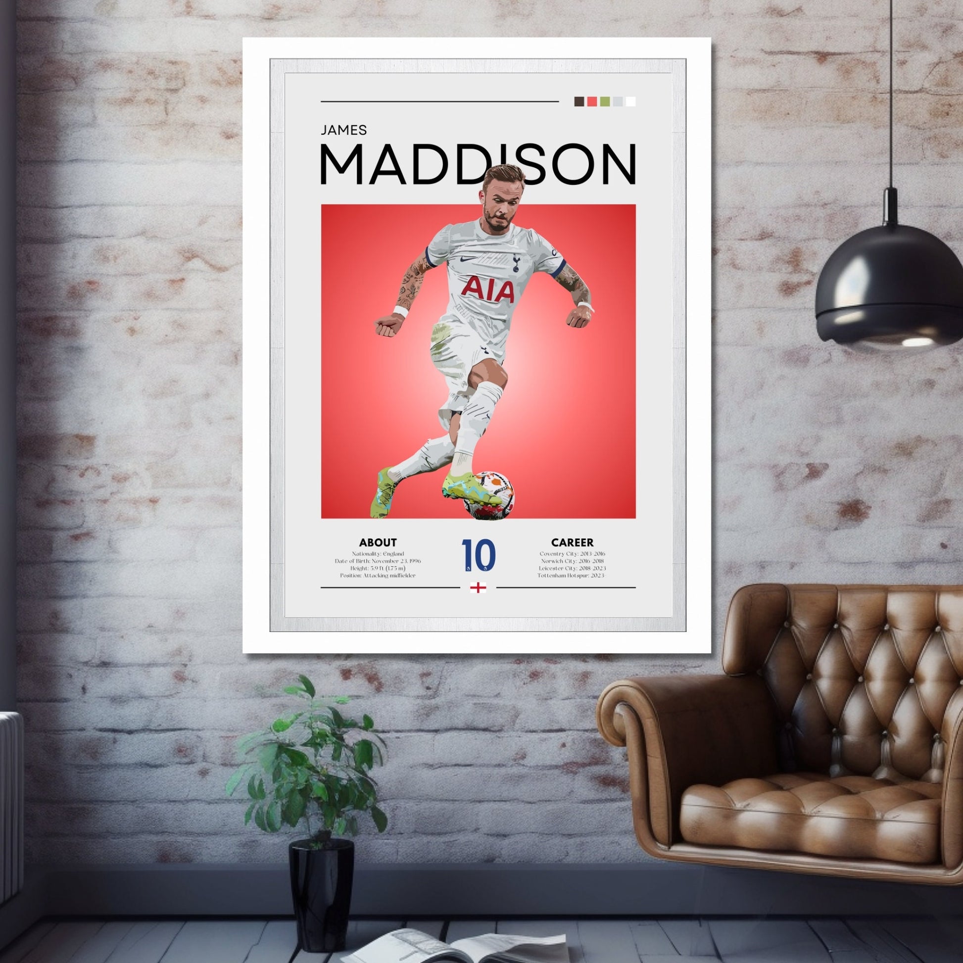 James Maddison Poster