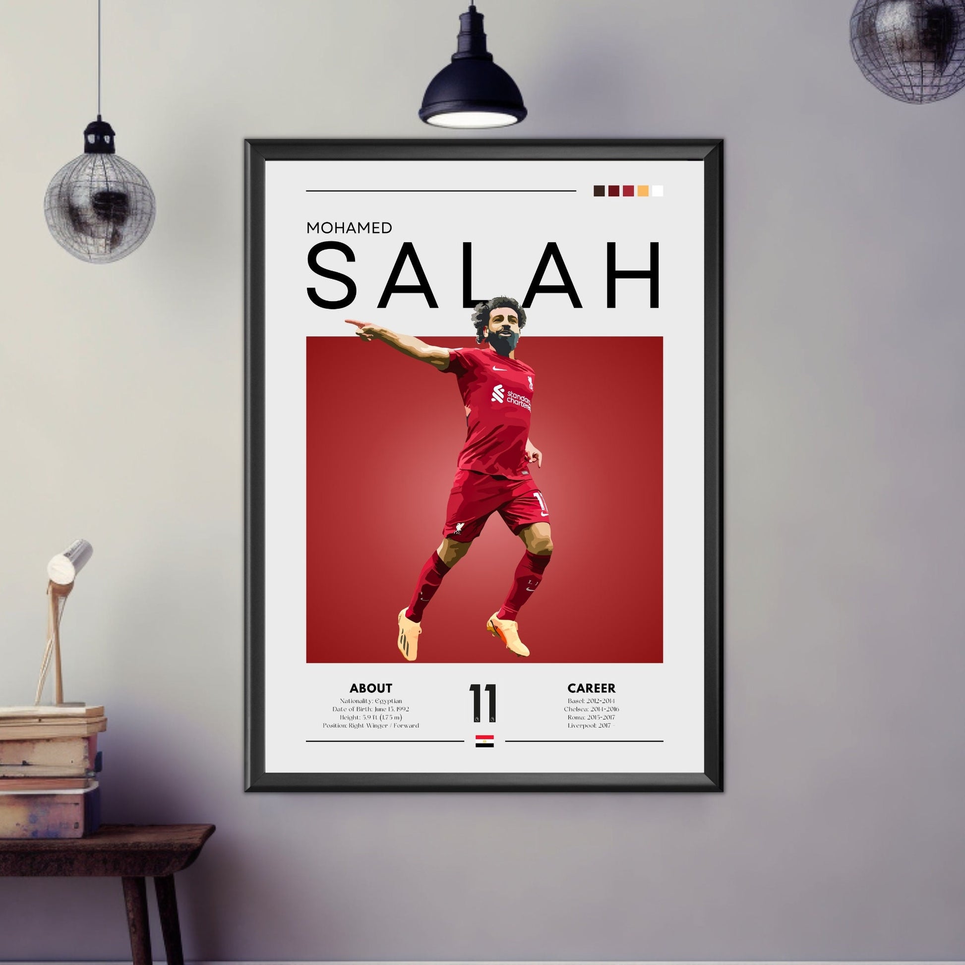 Mo Salah poster