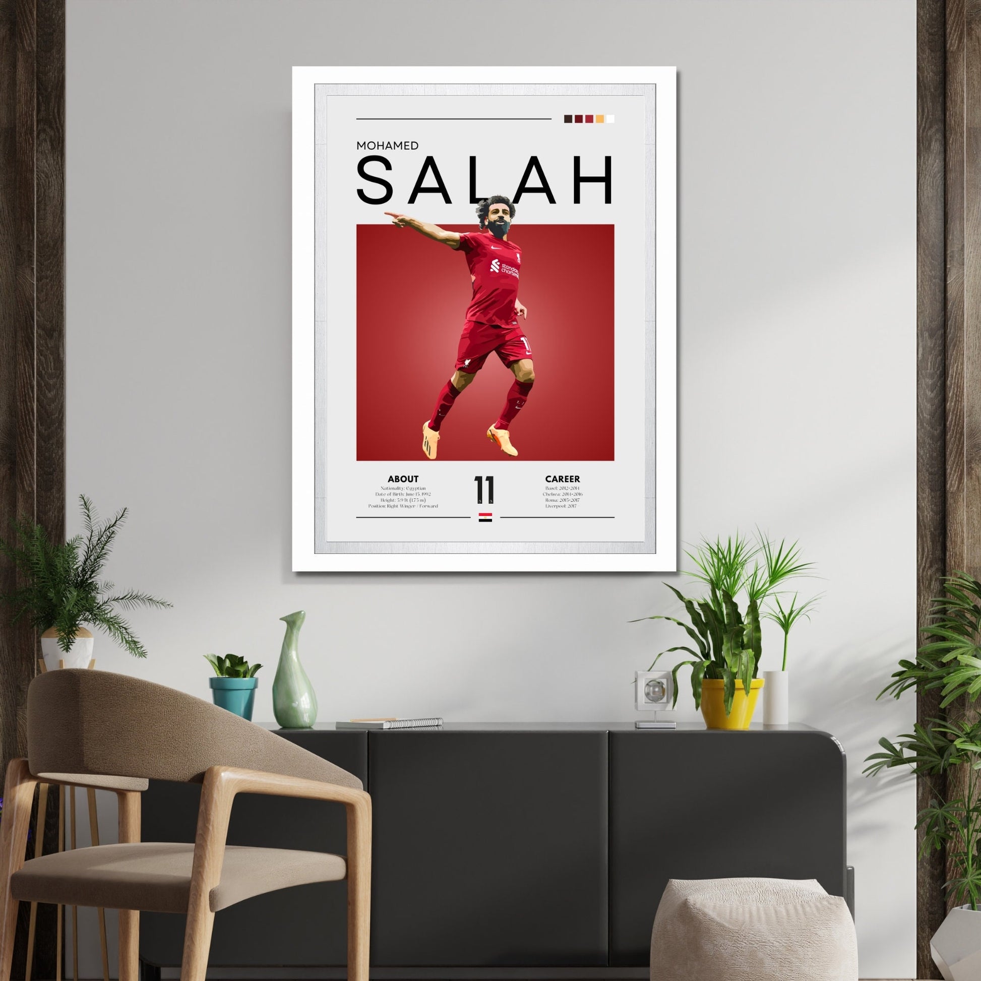 Mo Salah poster