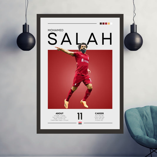 Mo Salah poster