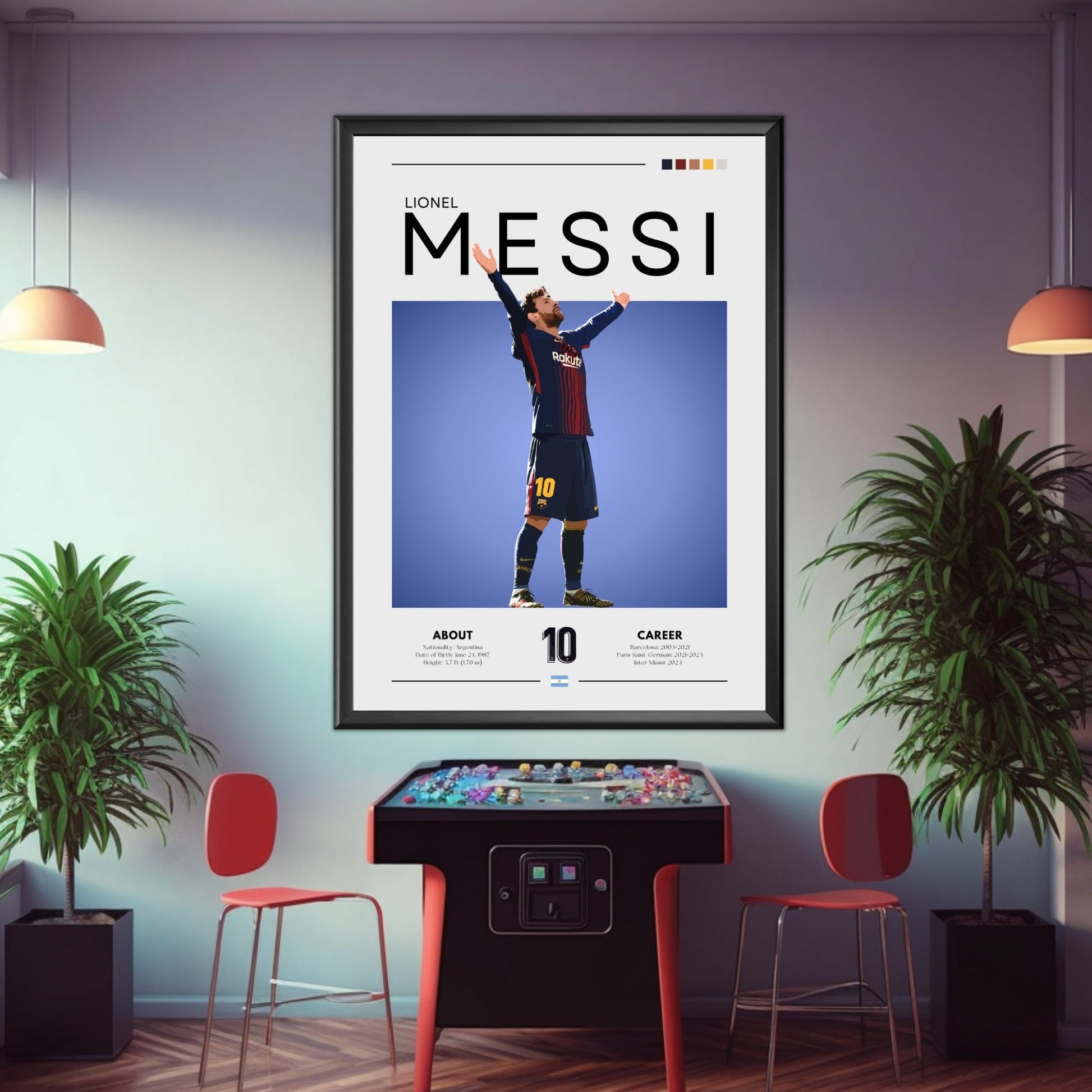 Lionel Messi Poster