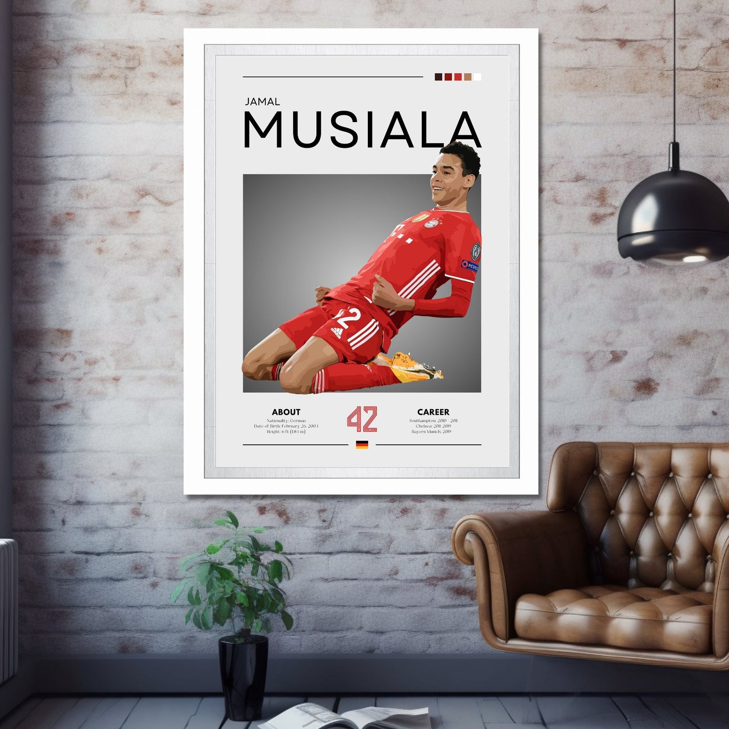 Jamal Musiala Poster