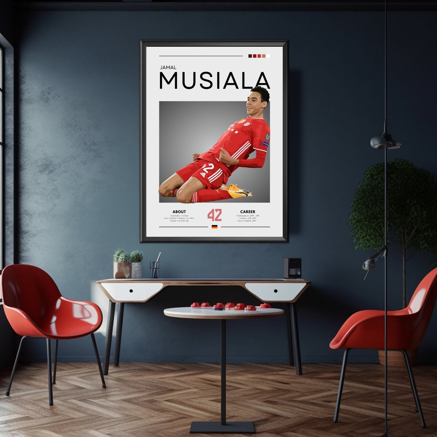 Jamal Musiala Poster