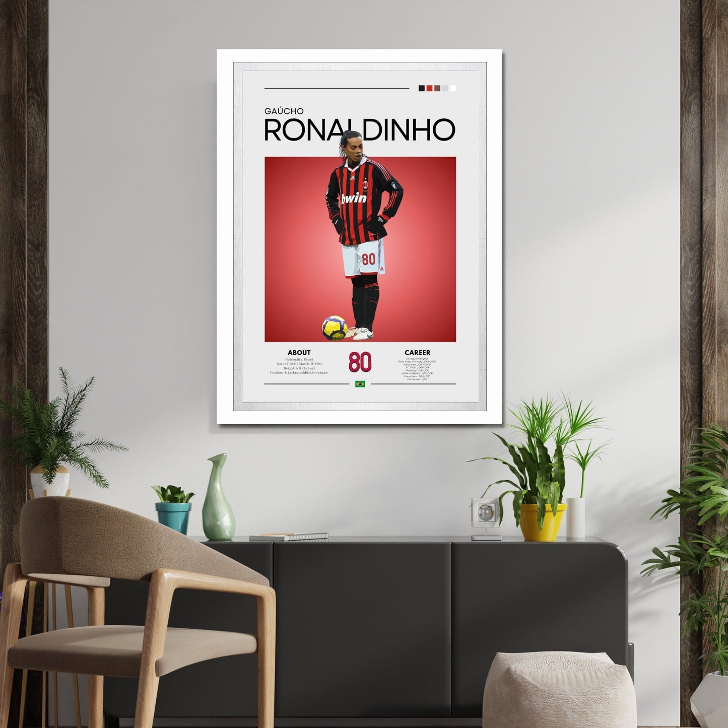 Ronaldinho poster