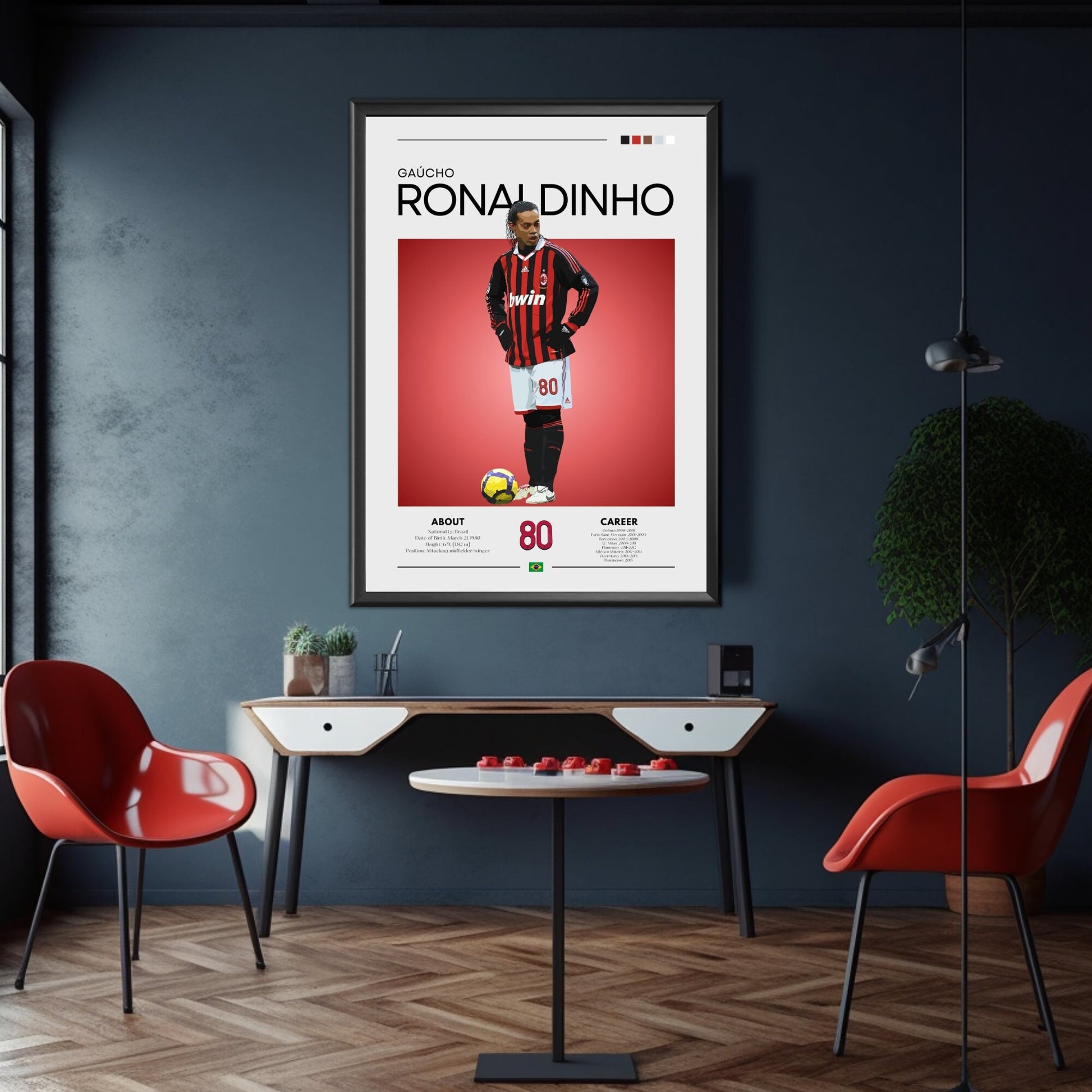 Ronaldinho poster