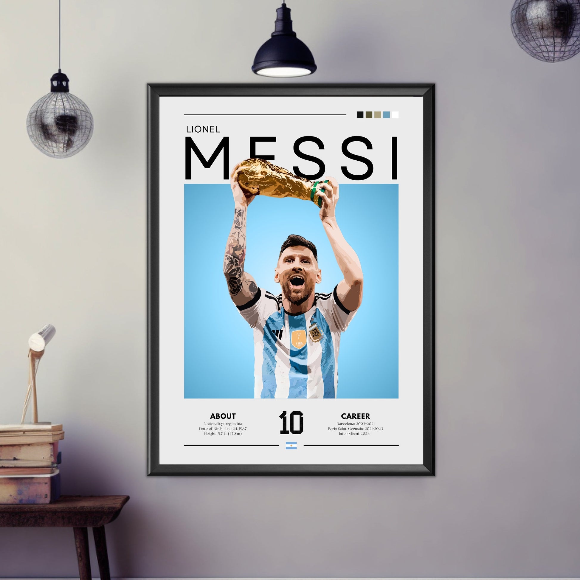 Leo Messi poster