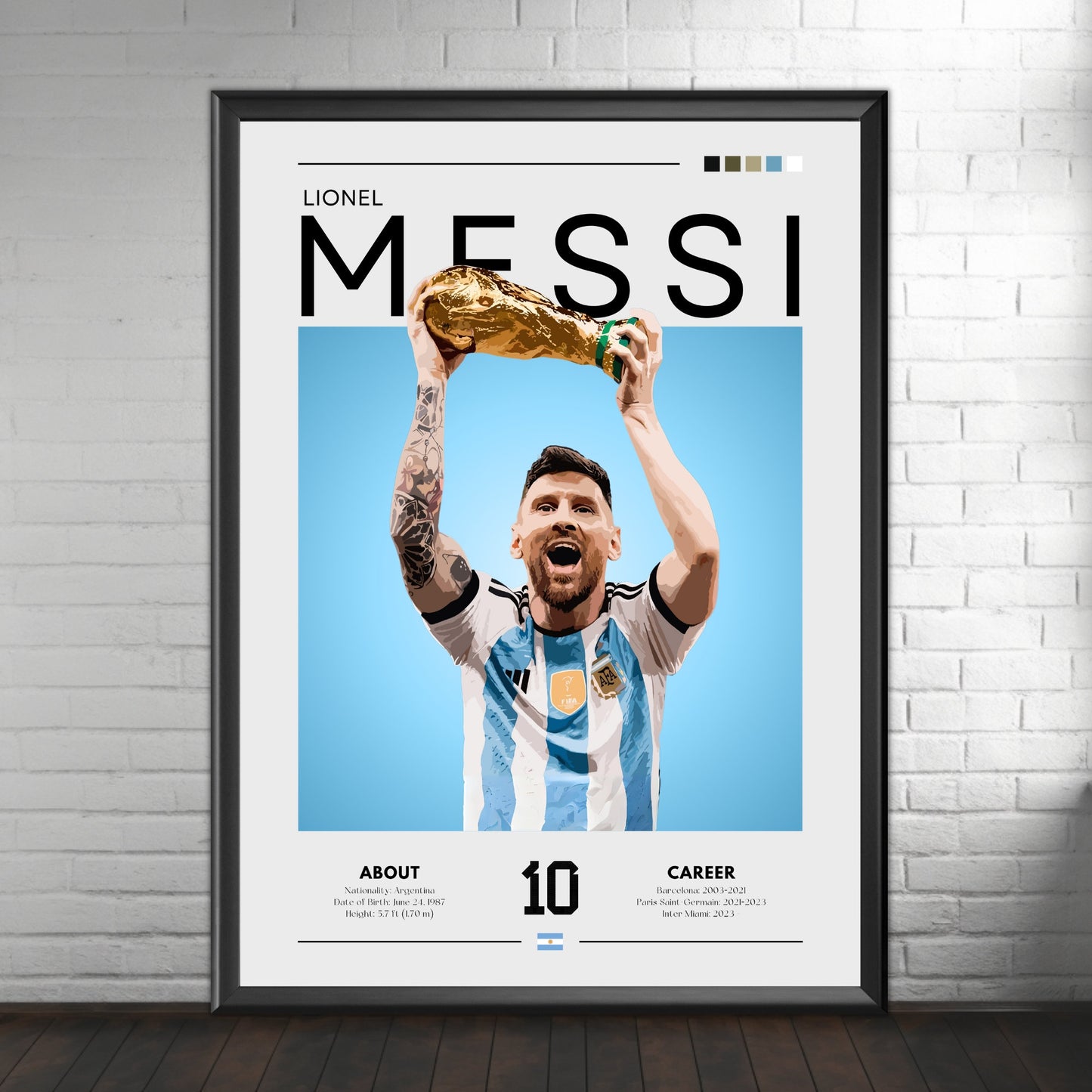 Leo Messi poster