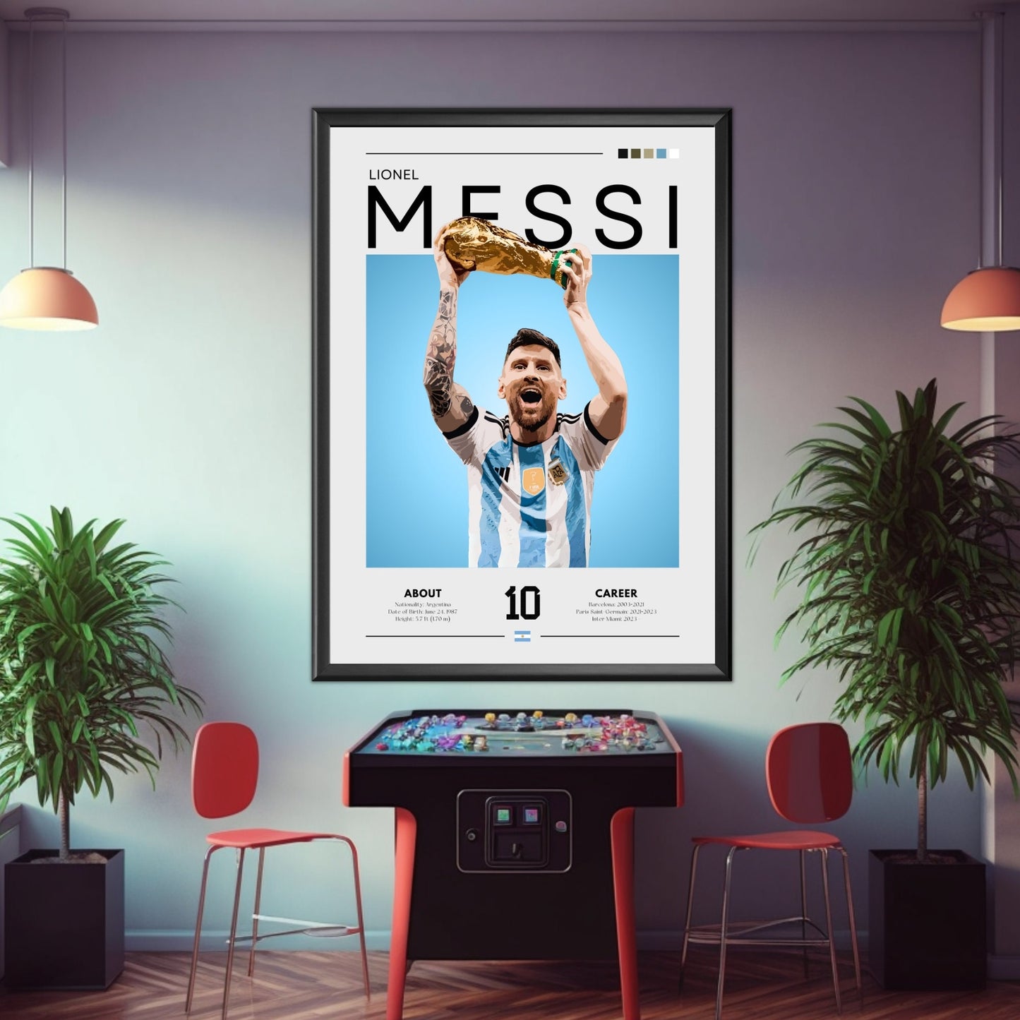 Leo Messi poster