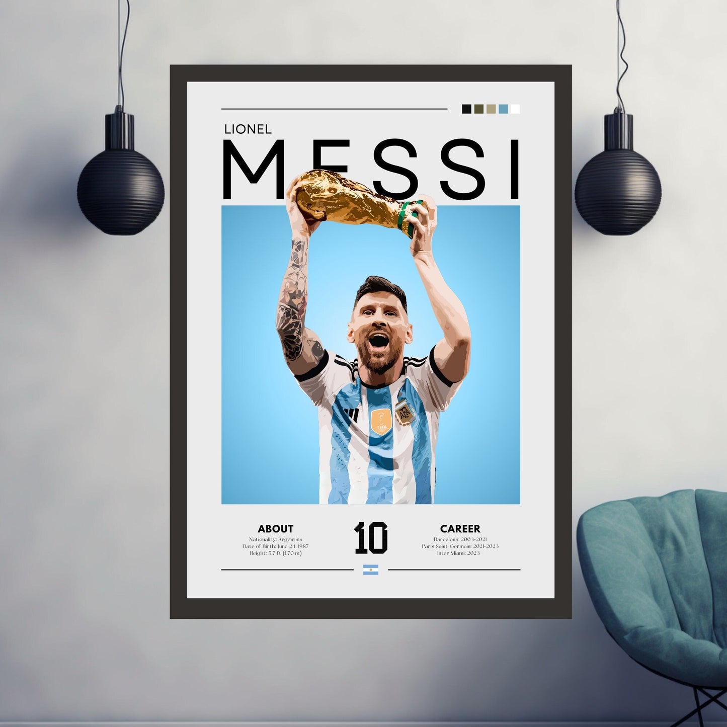 Leo Messi poster