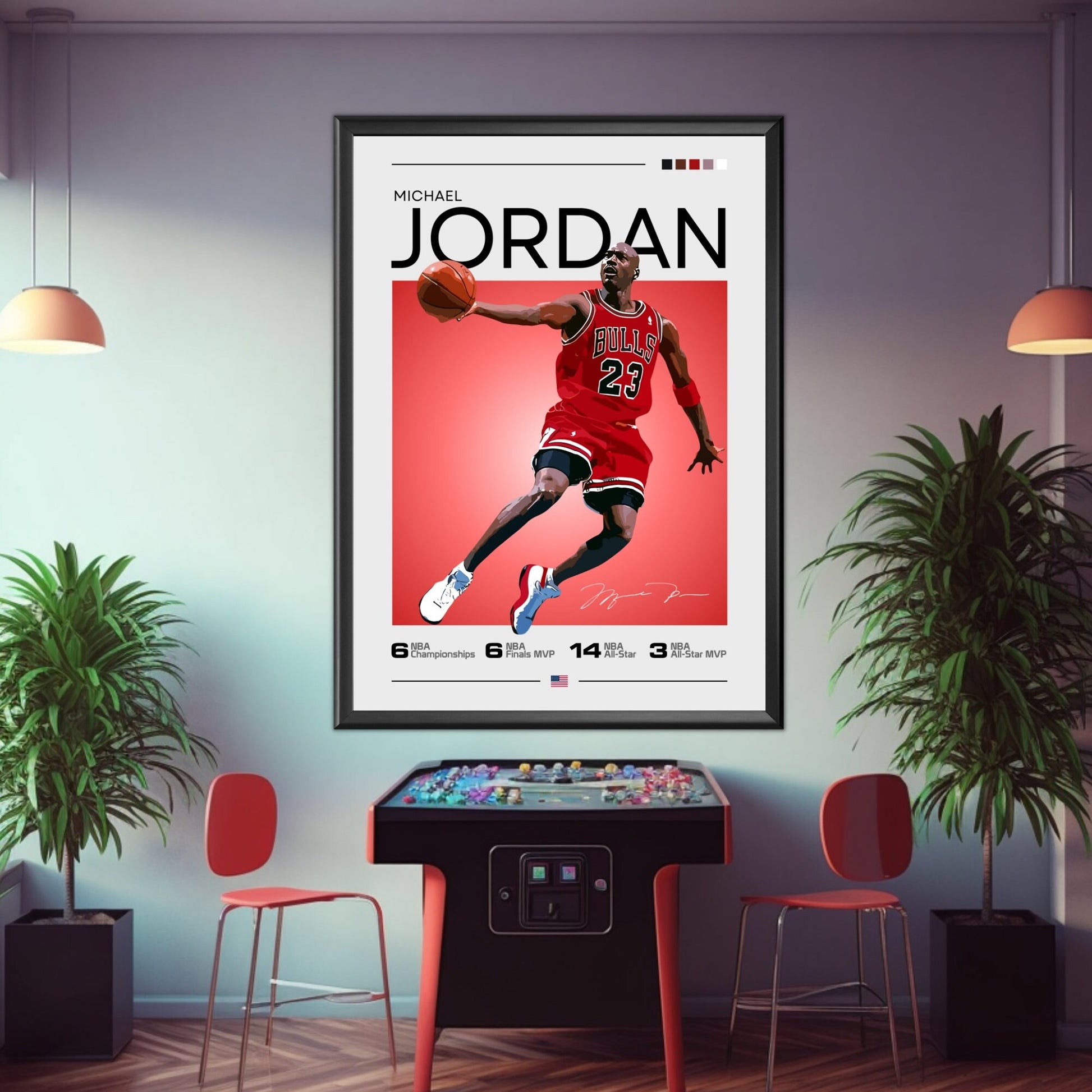 Michael Jordan poster