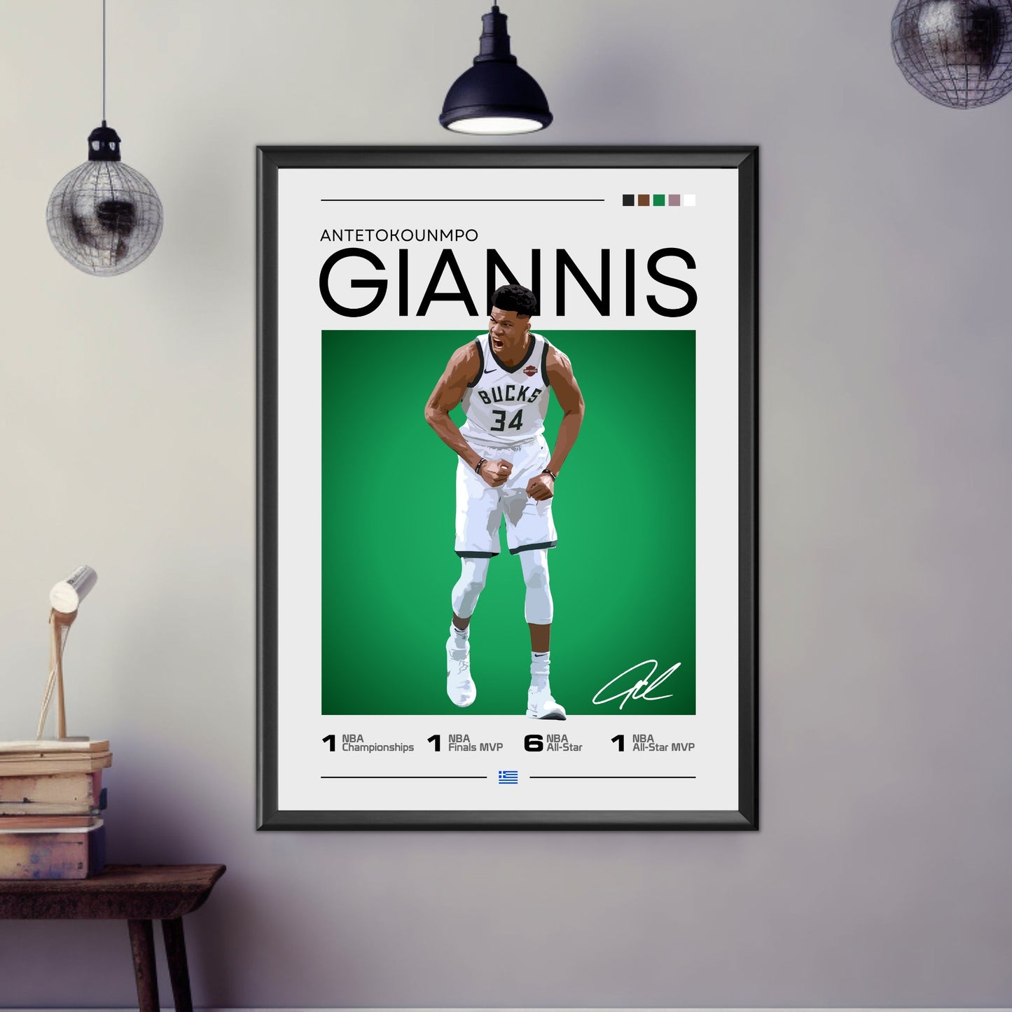 Giannis Antetokounmpo poster