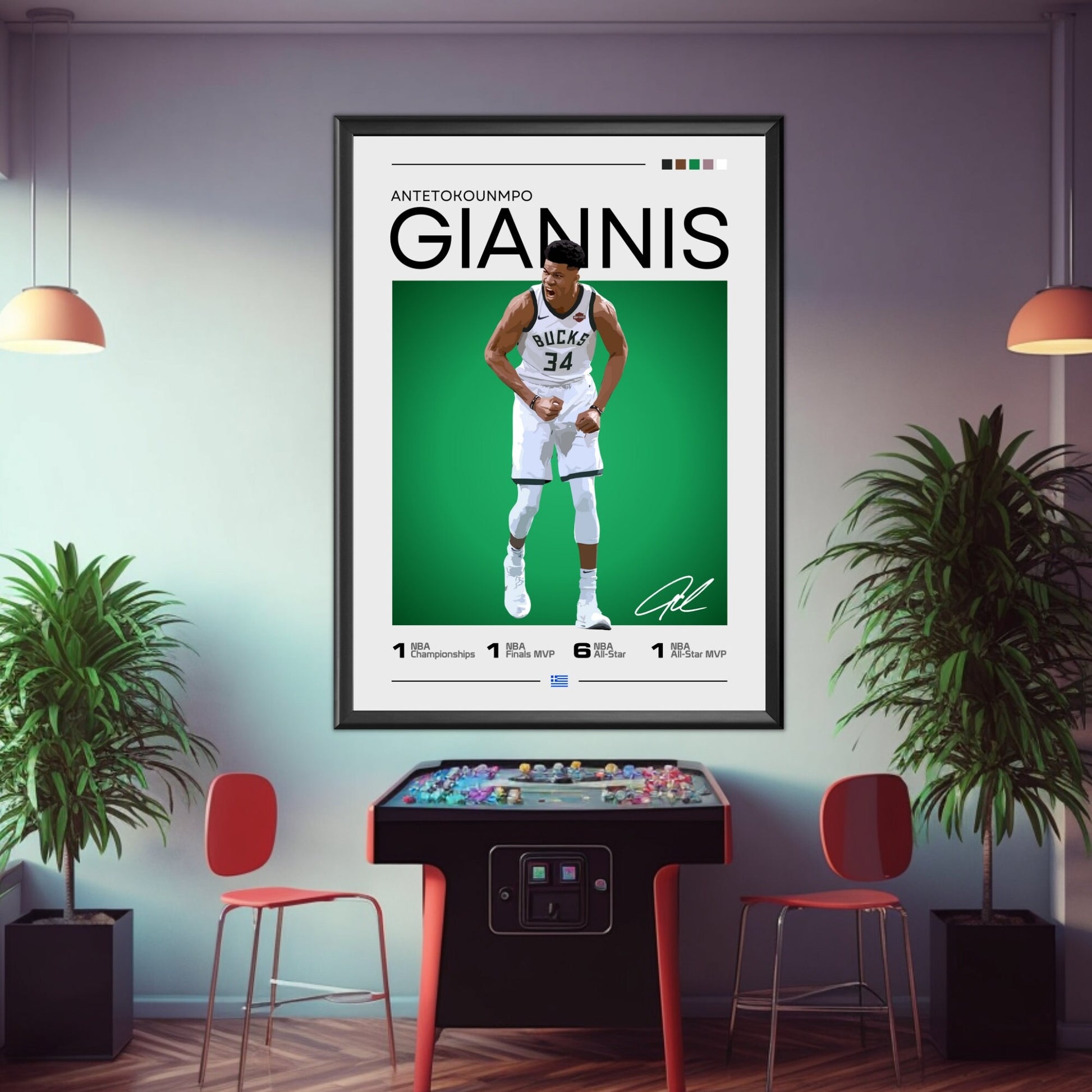 Giannis Antetokounmpo poster