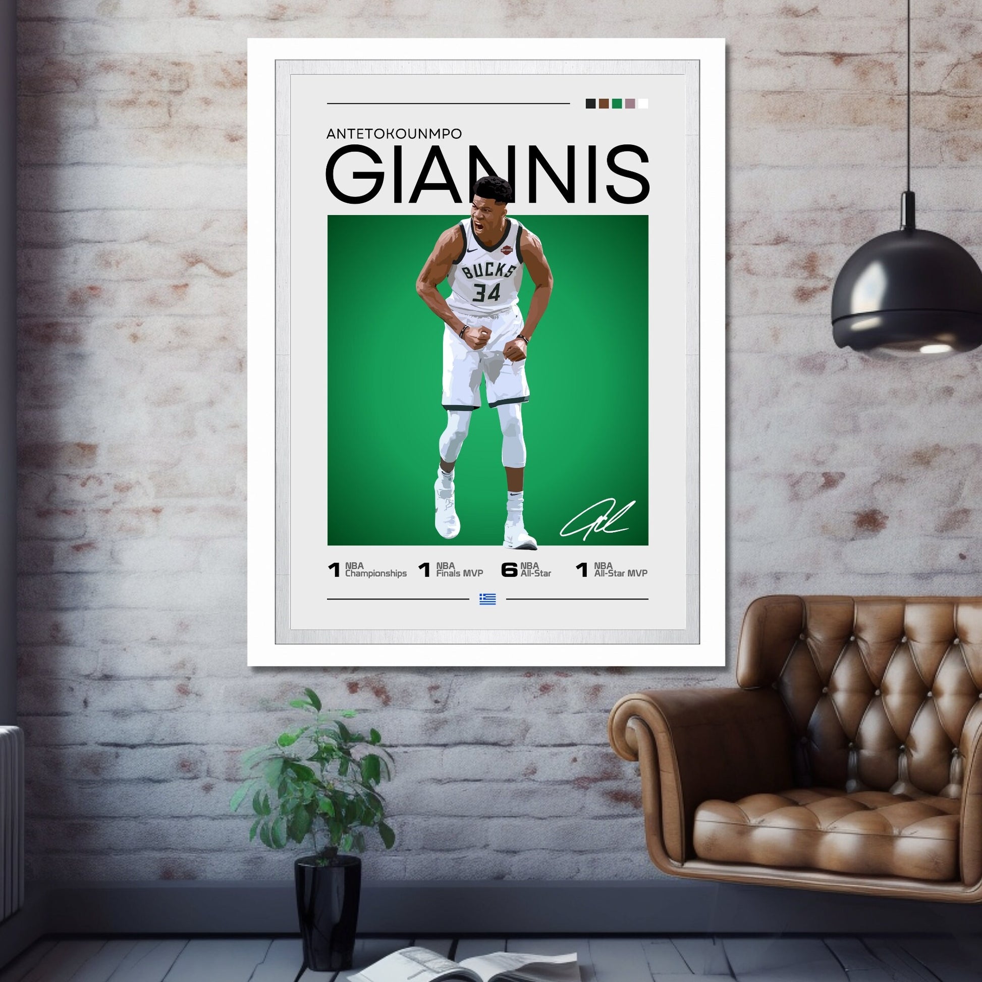 Giannis Antetokounmpo poster