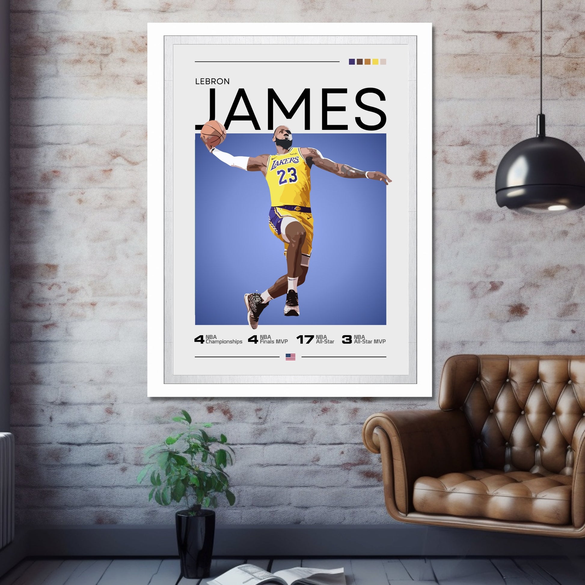 Lebron James poster