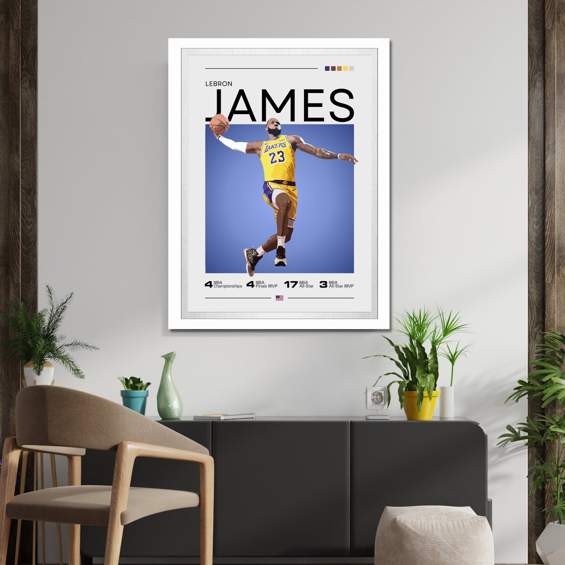 Lebron James poster