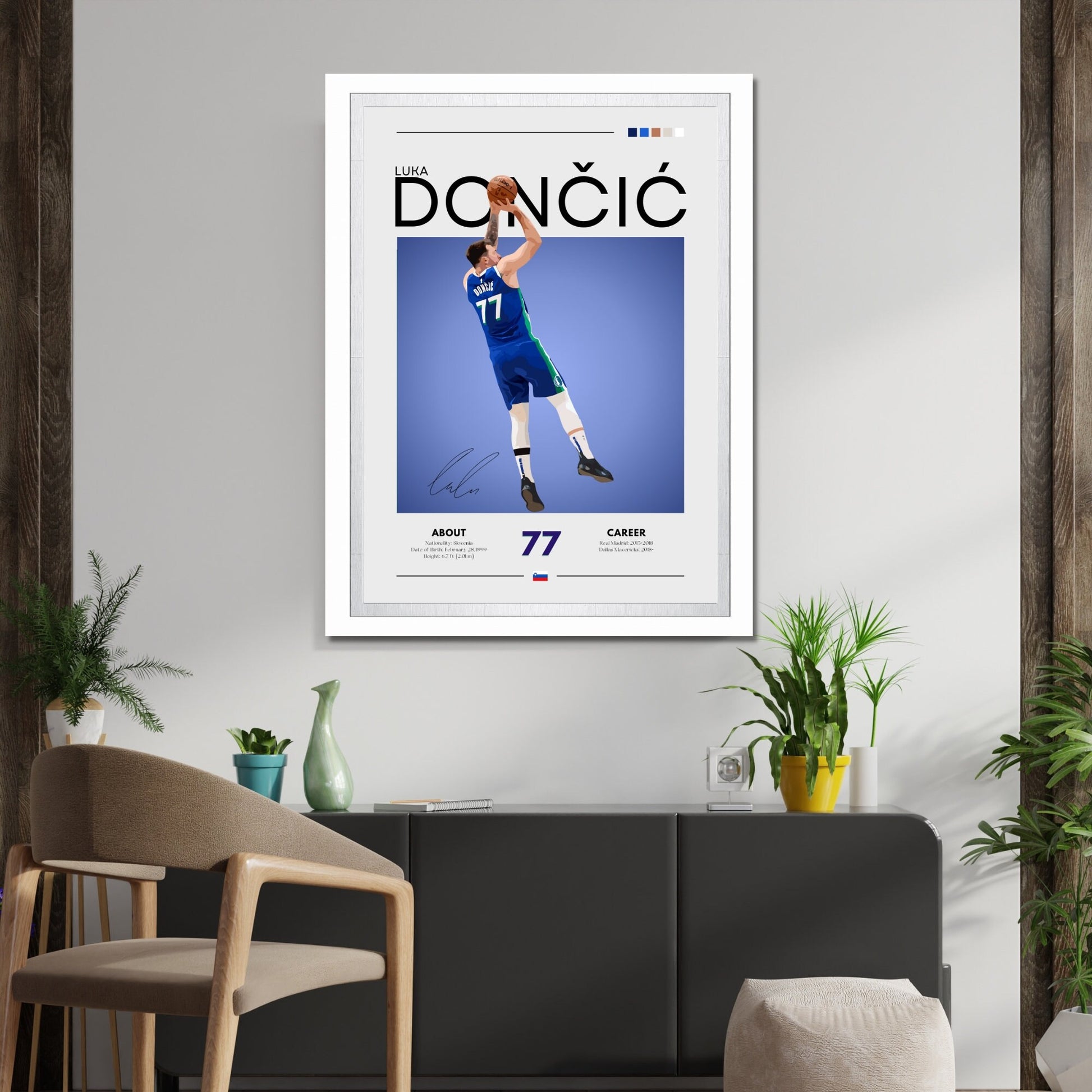 Luka Doncic Poster