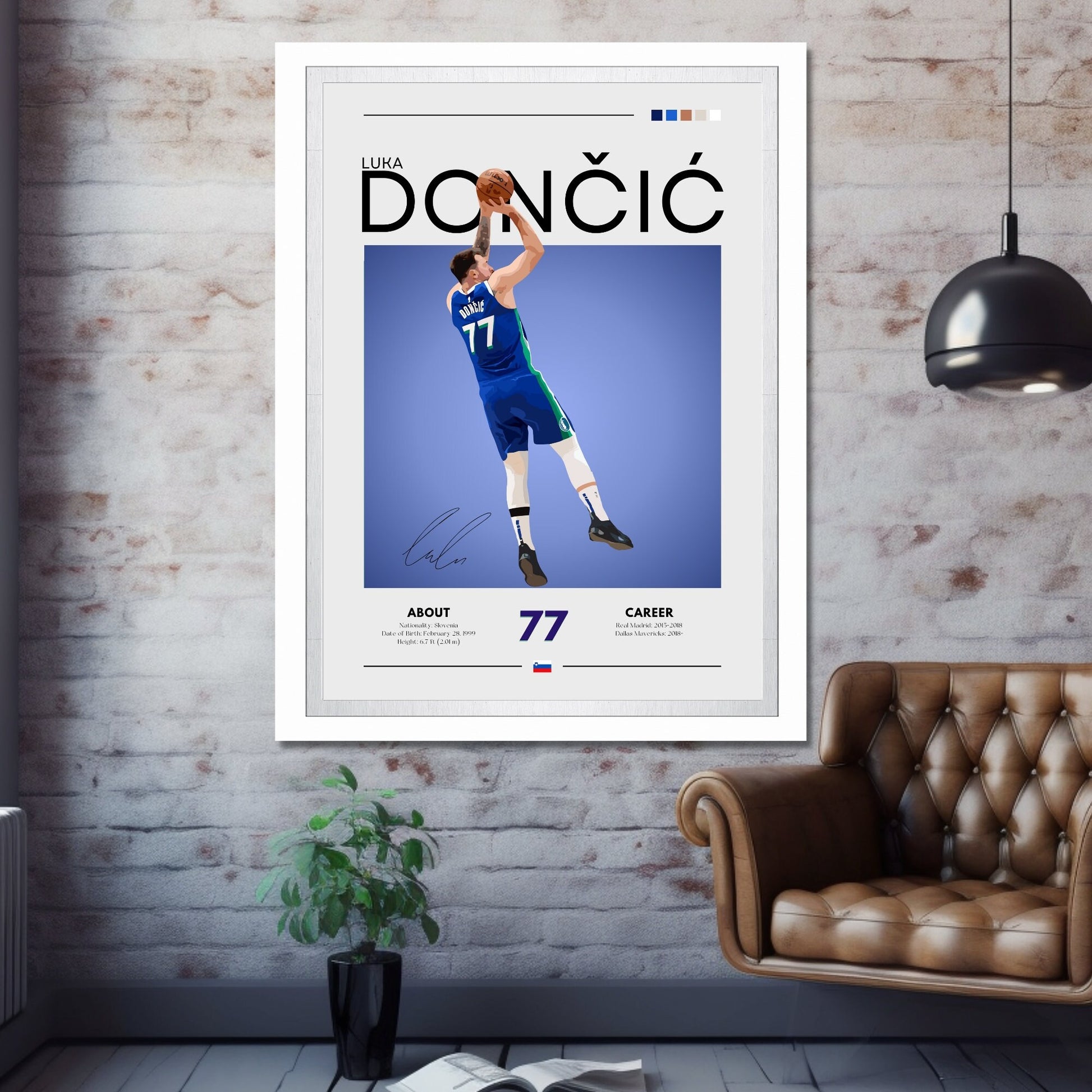 Luka Doncic Poster