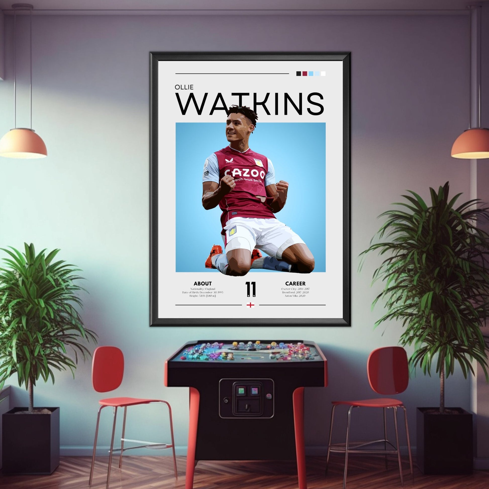 Ollie Watkins poster