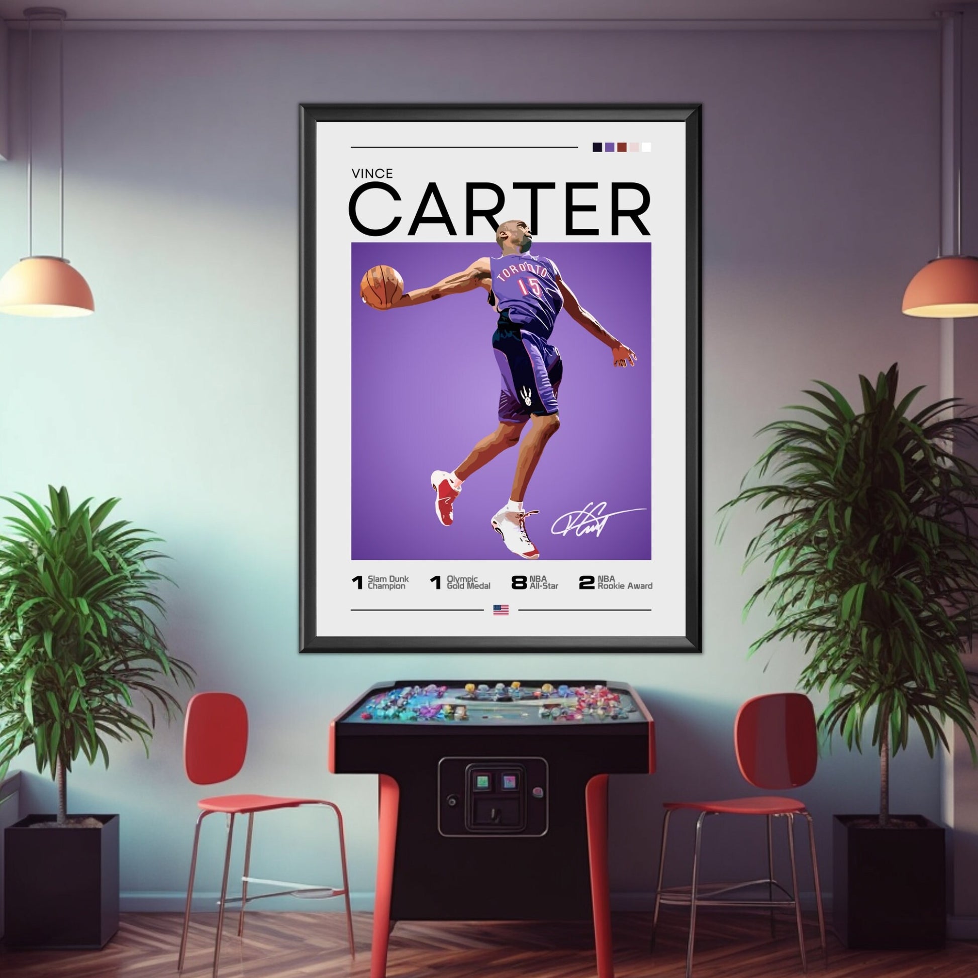 Vince Carter Poster