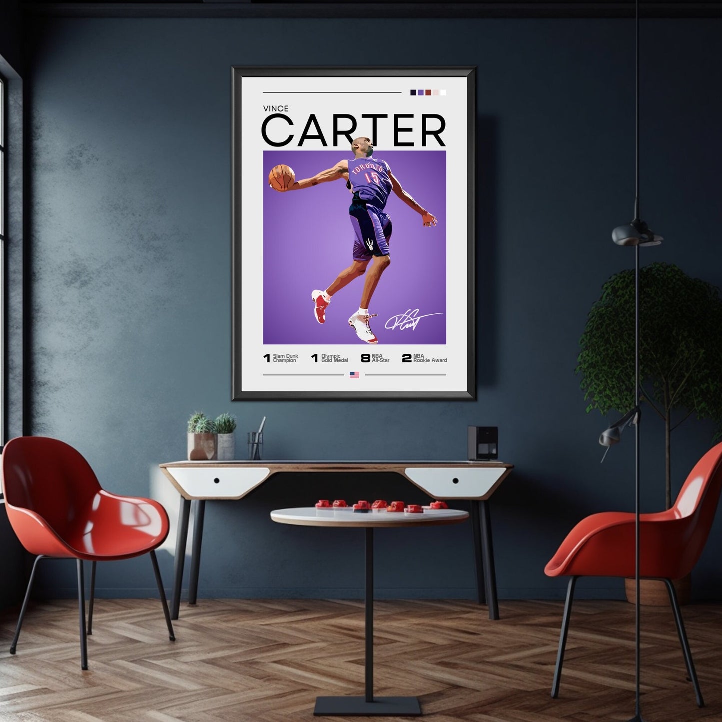 Vince Carter Poster