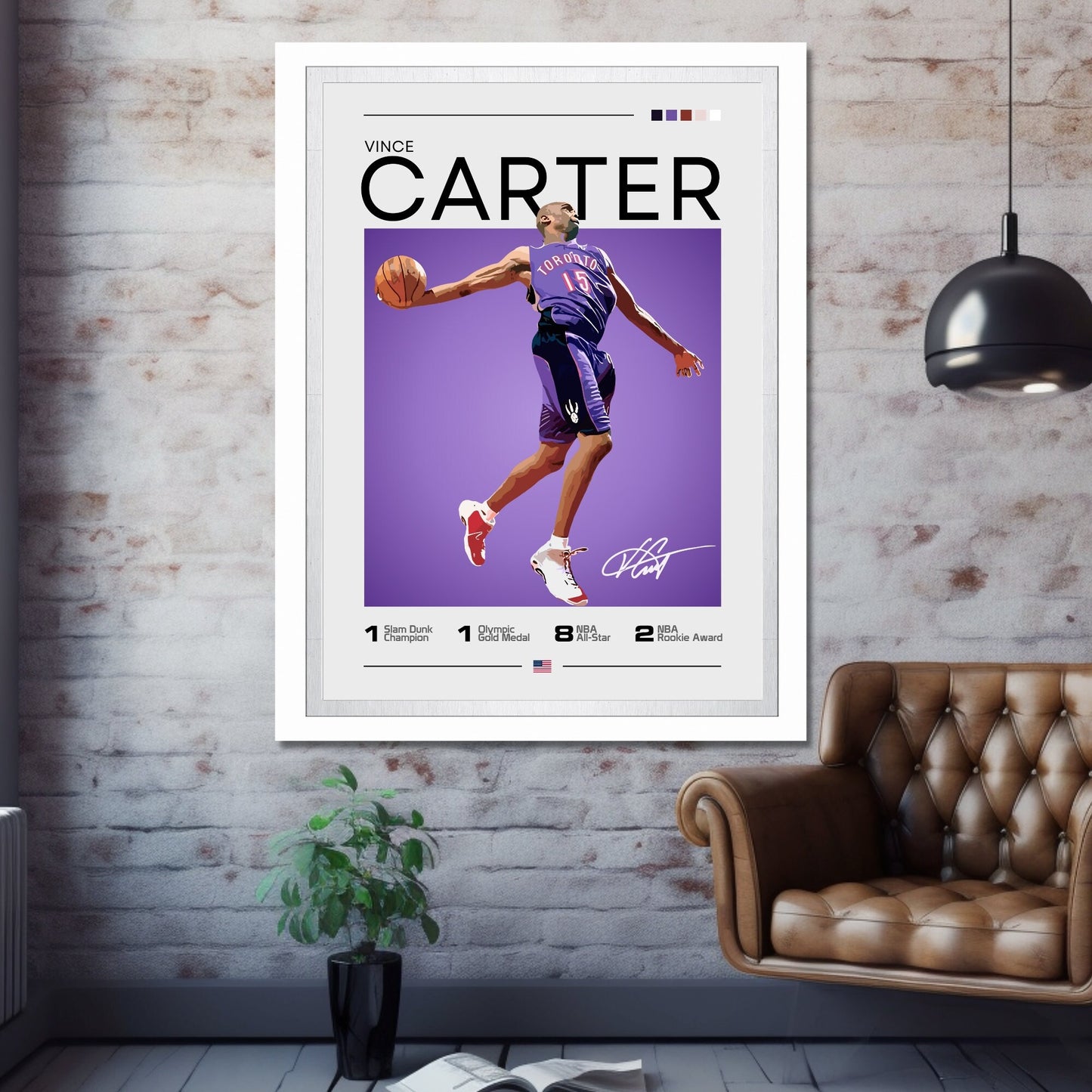 Vince Carter Poster