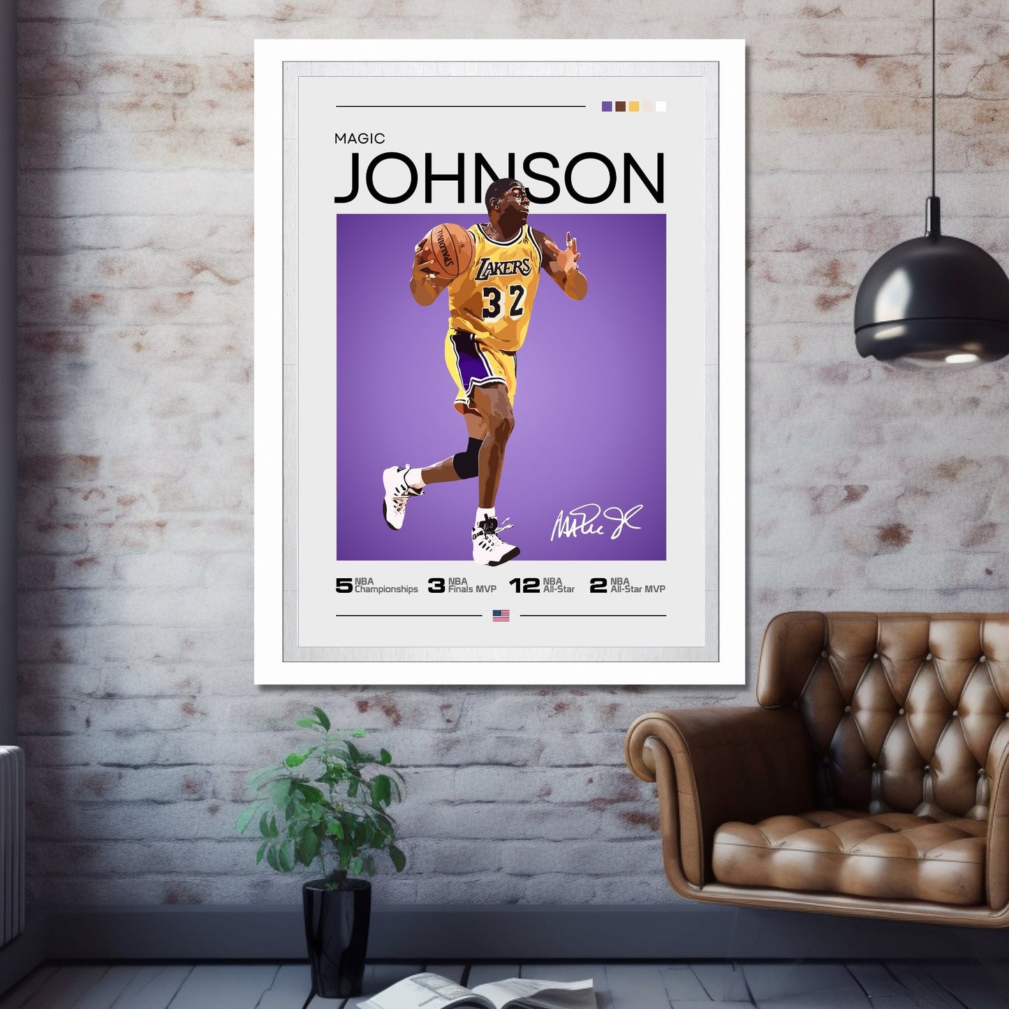 Magic Johnson poster