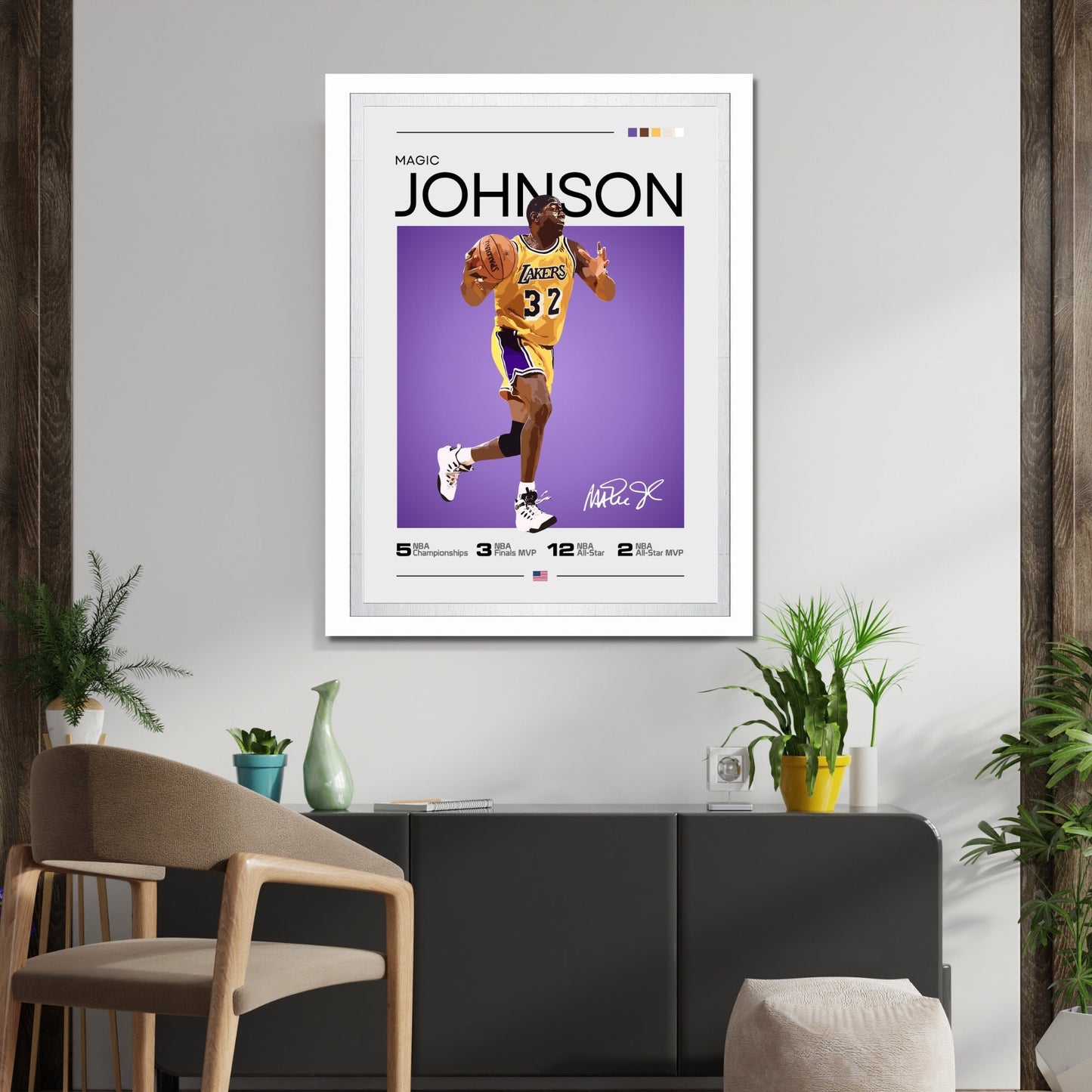 Magic Johnson poster