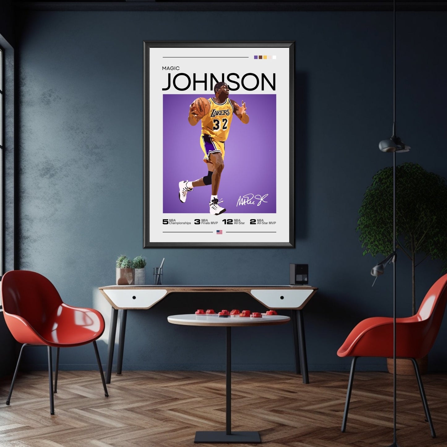 Magic Johnson poster