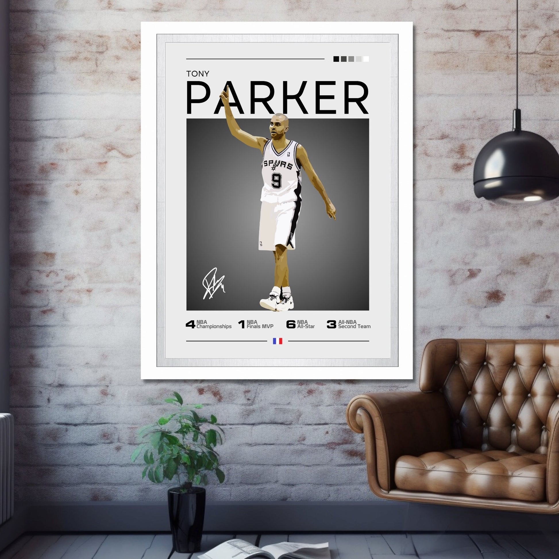 Tony Parker Poster