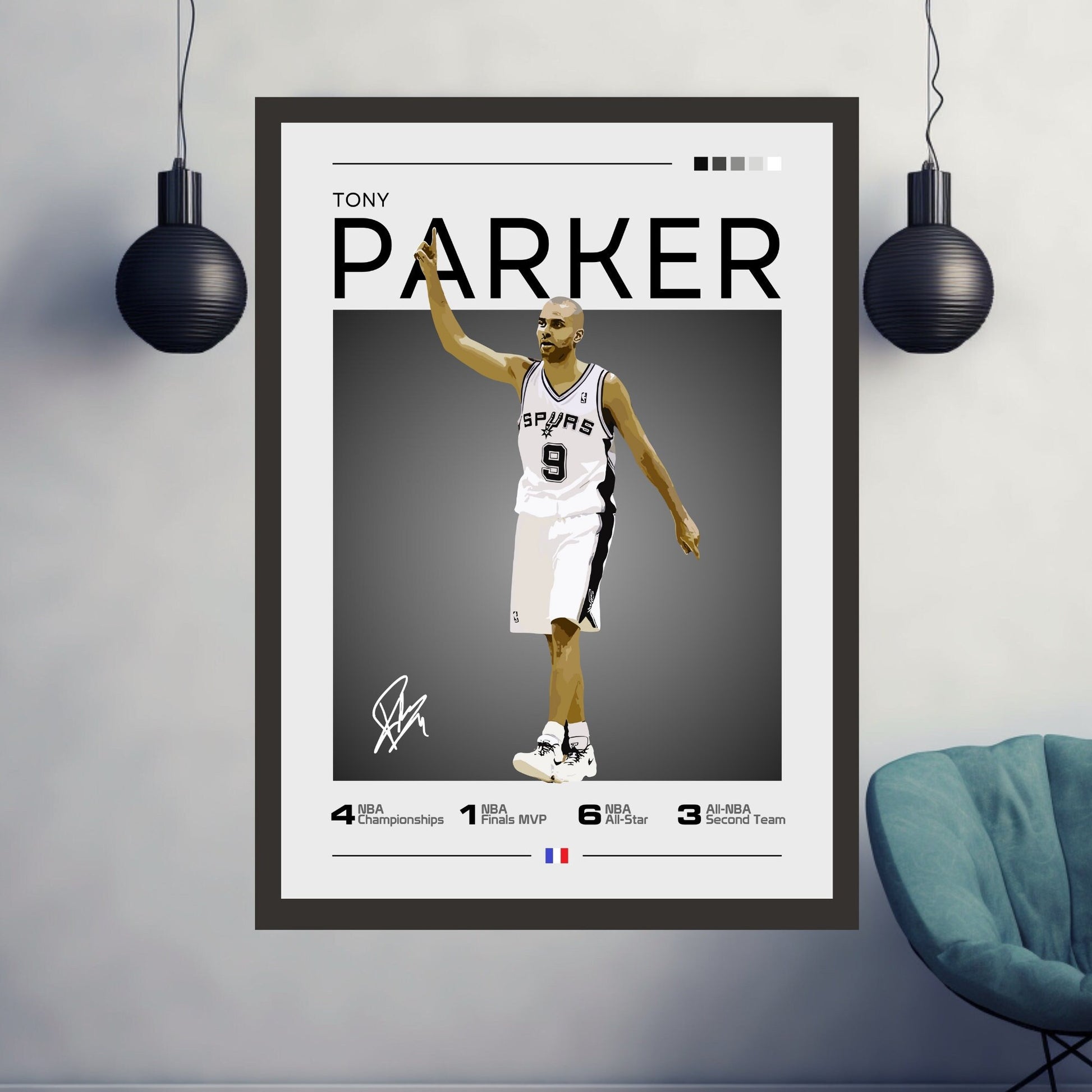 Tony Parker Poster