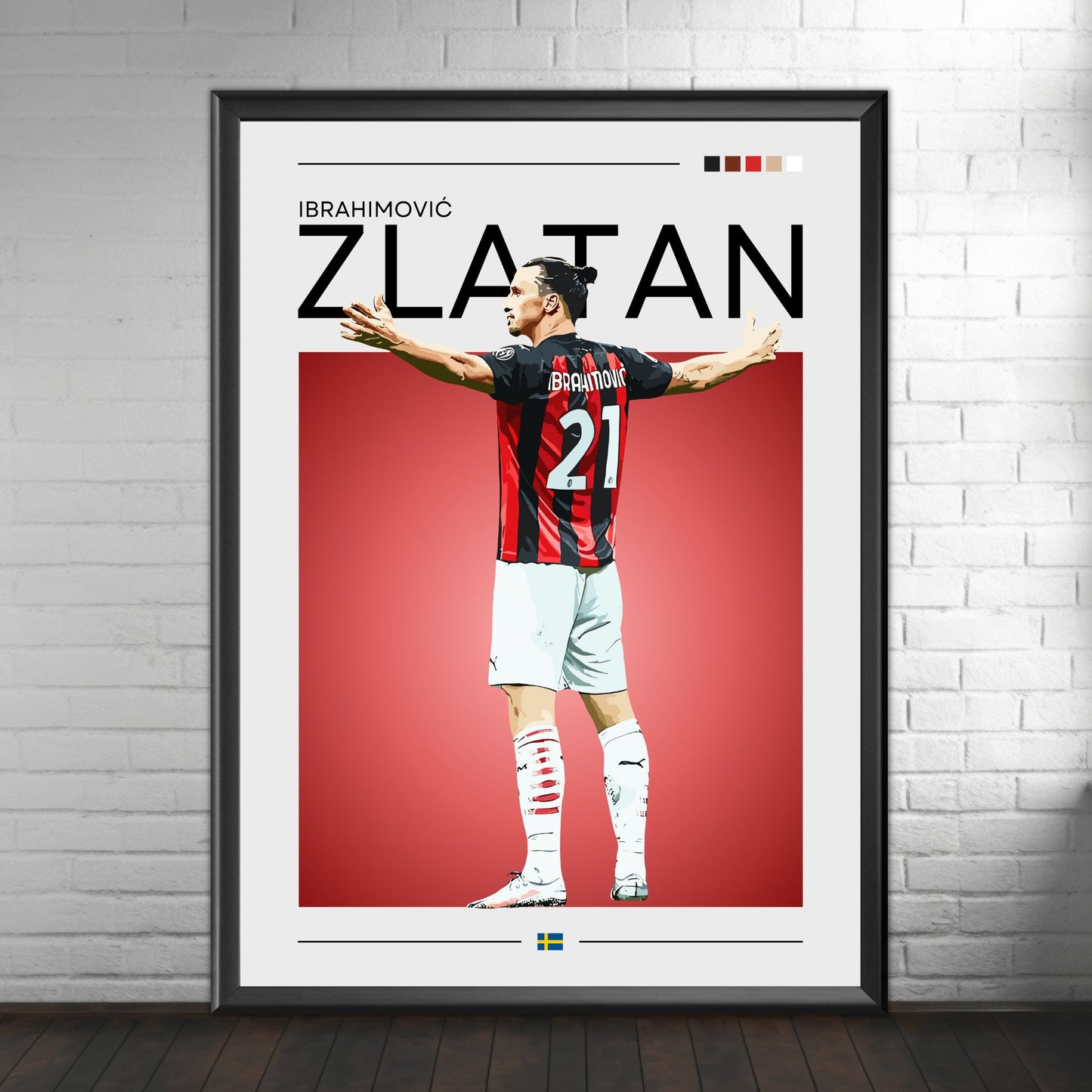 Zlatan Ibrahimovic Poster