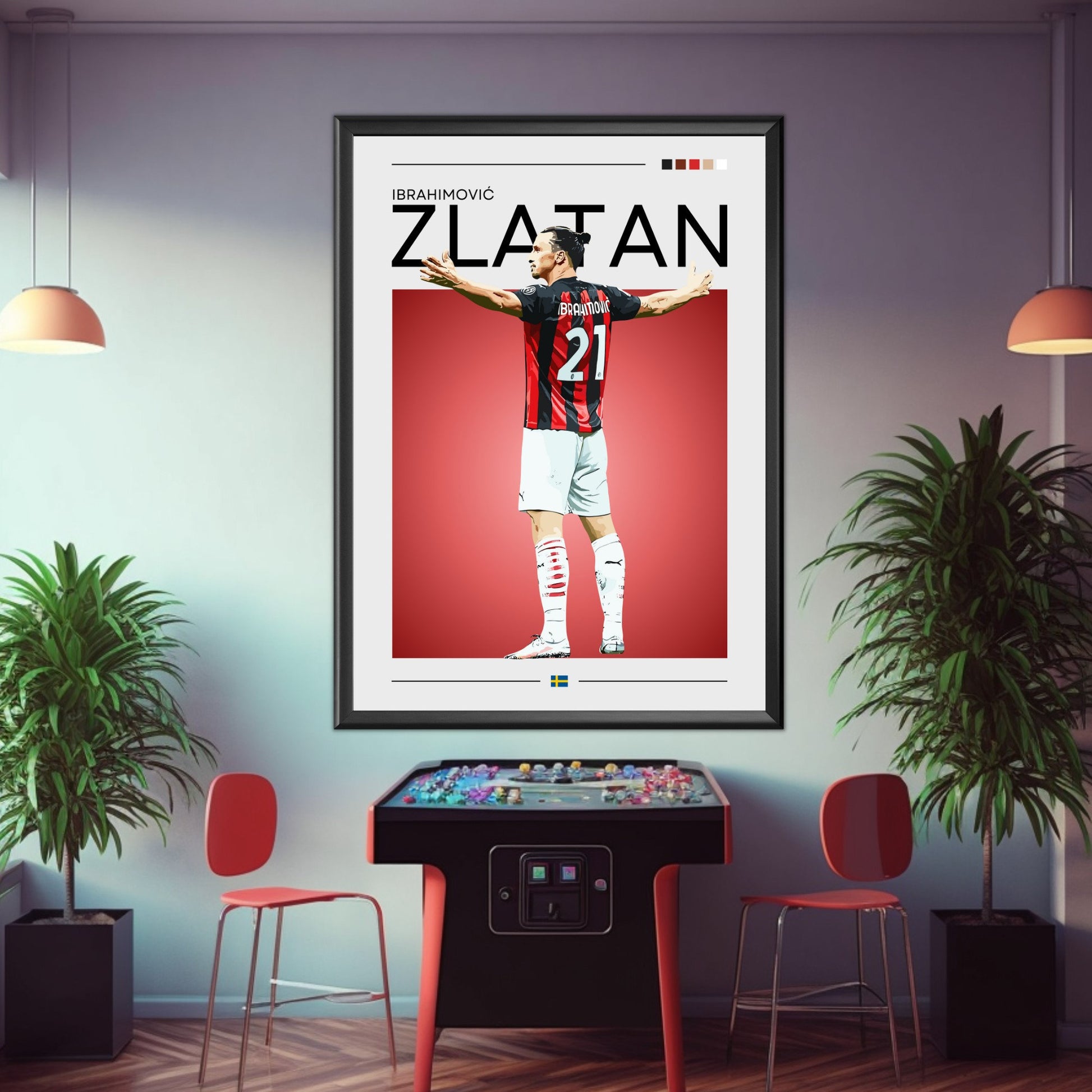 Zlatan Ibrahimovic Poster