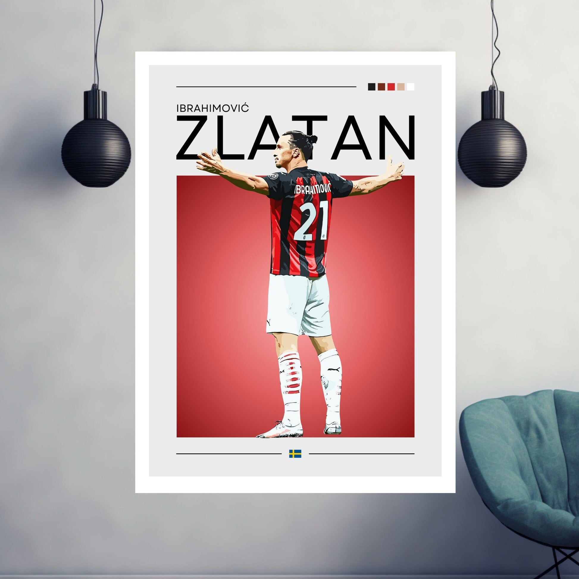 Zlatan Ibrahimovic Poster