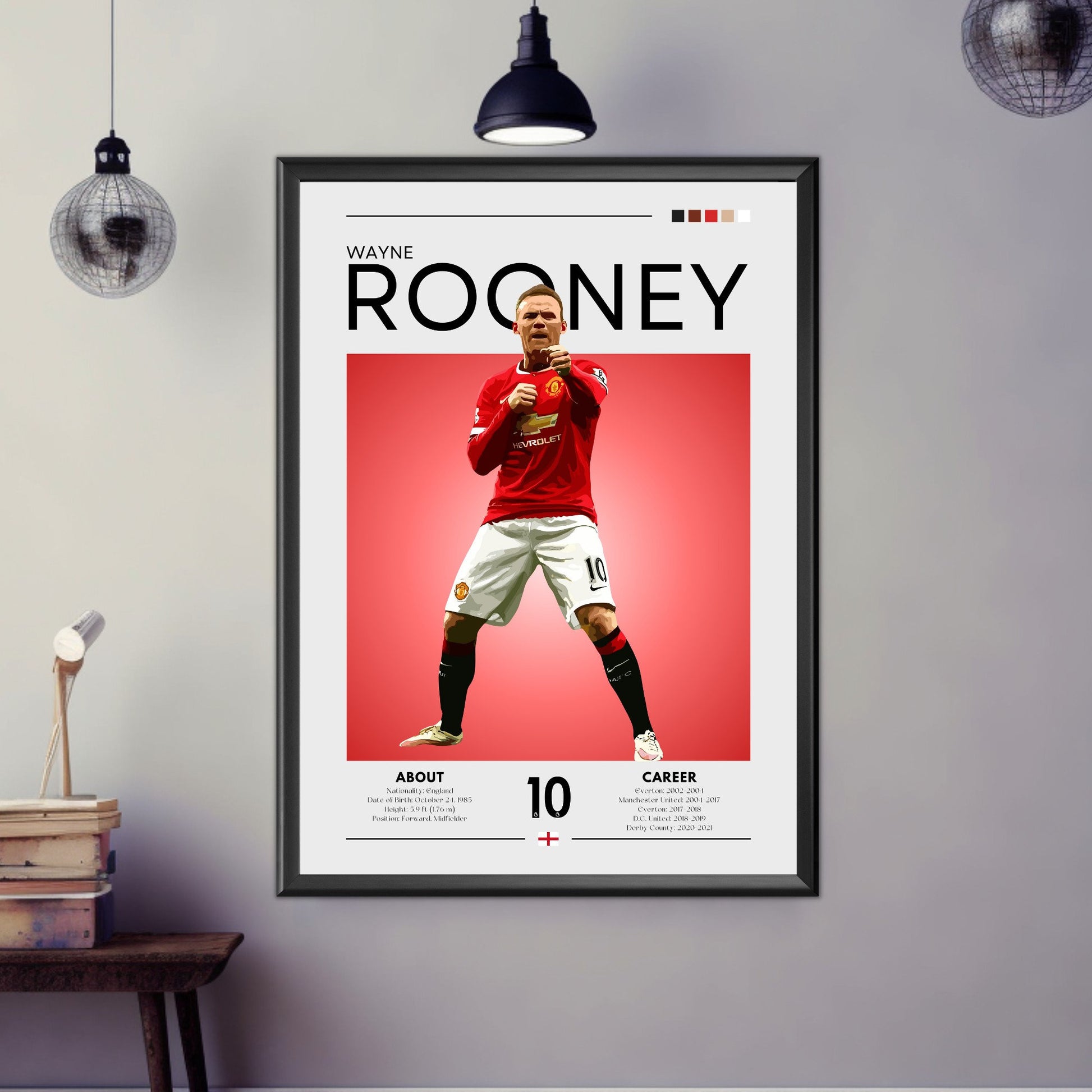 Wayne Rooney poster