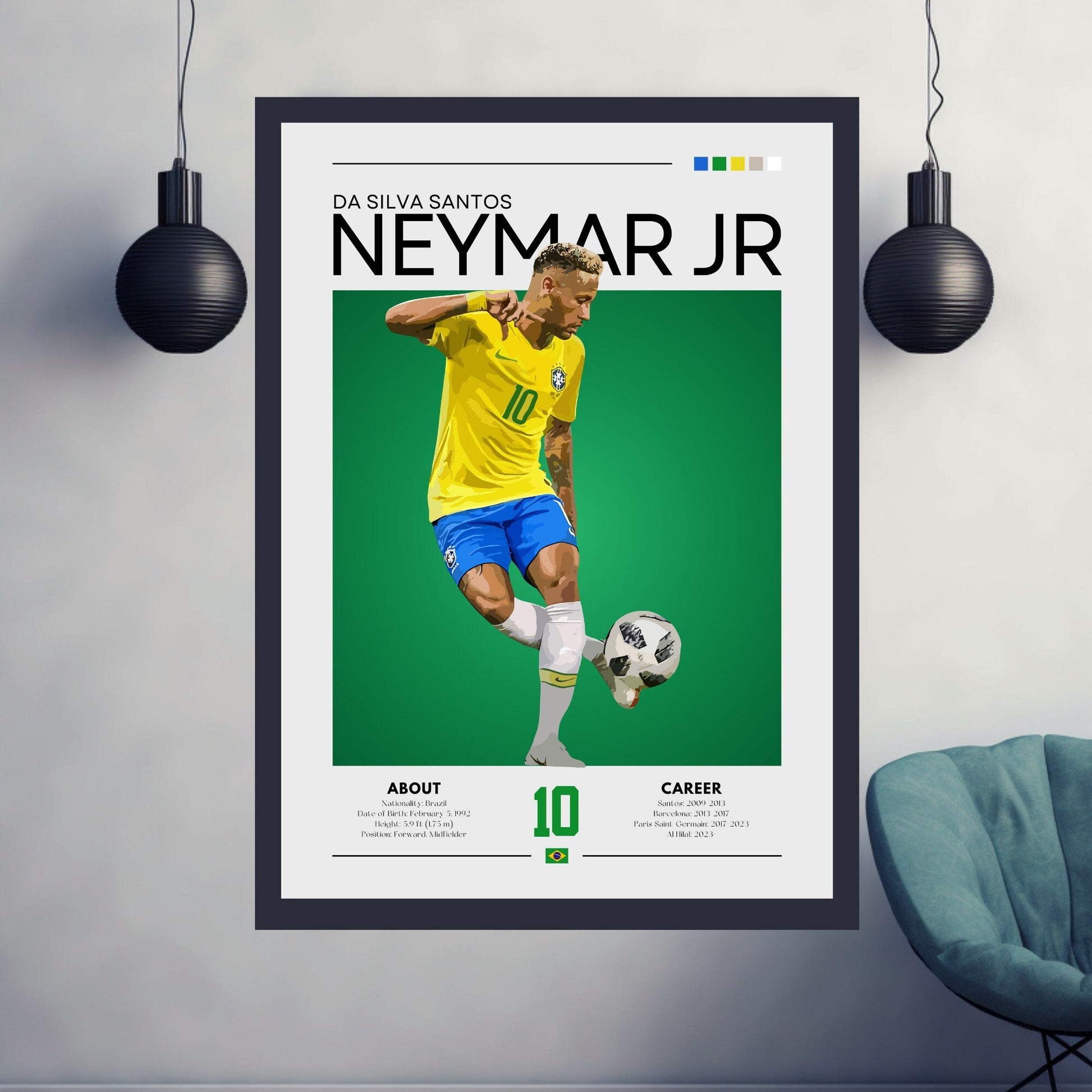 Neymar Jr poster